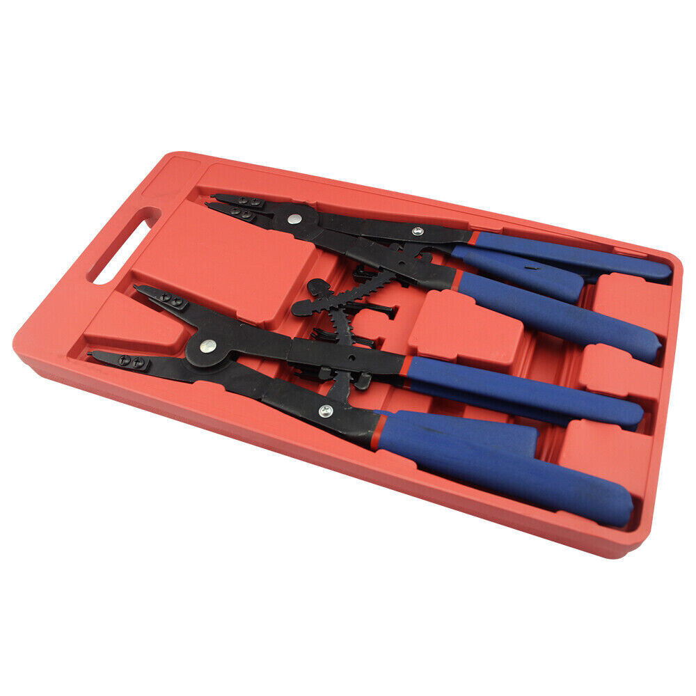 2 pcs 16″ Snap Ring Circlip Pliers H-D Ratchet Type Tools