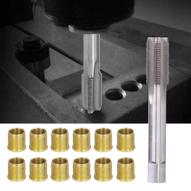 M14 Plug Thread Repair Tool for Woodworking Restoring Damaged Thread