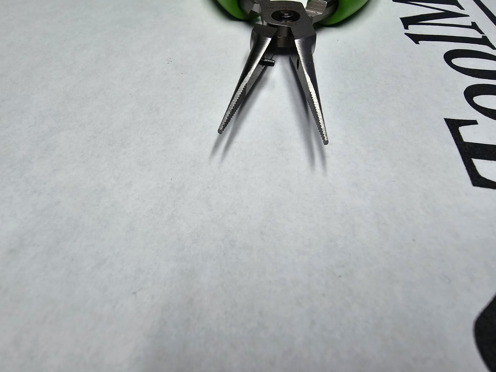 Snap-on Tools NEW GREEN Soft Grip 5-1/2″ Needle Nose Precision Pliers P92055A