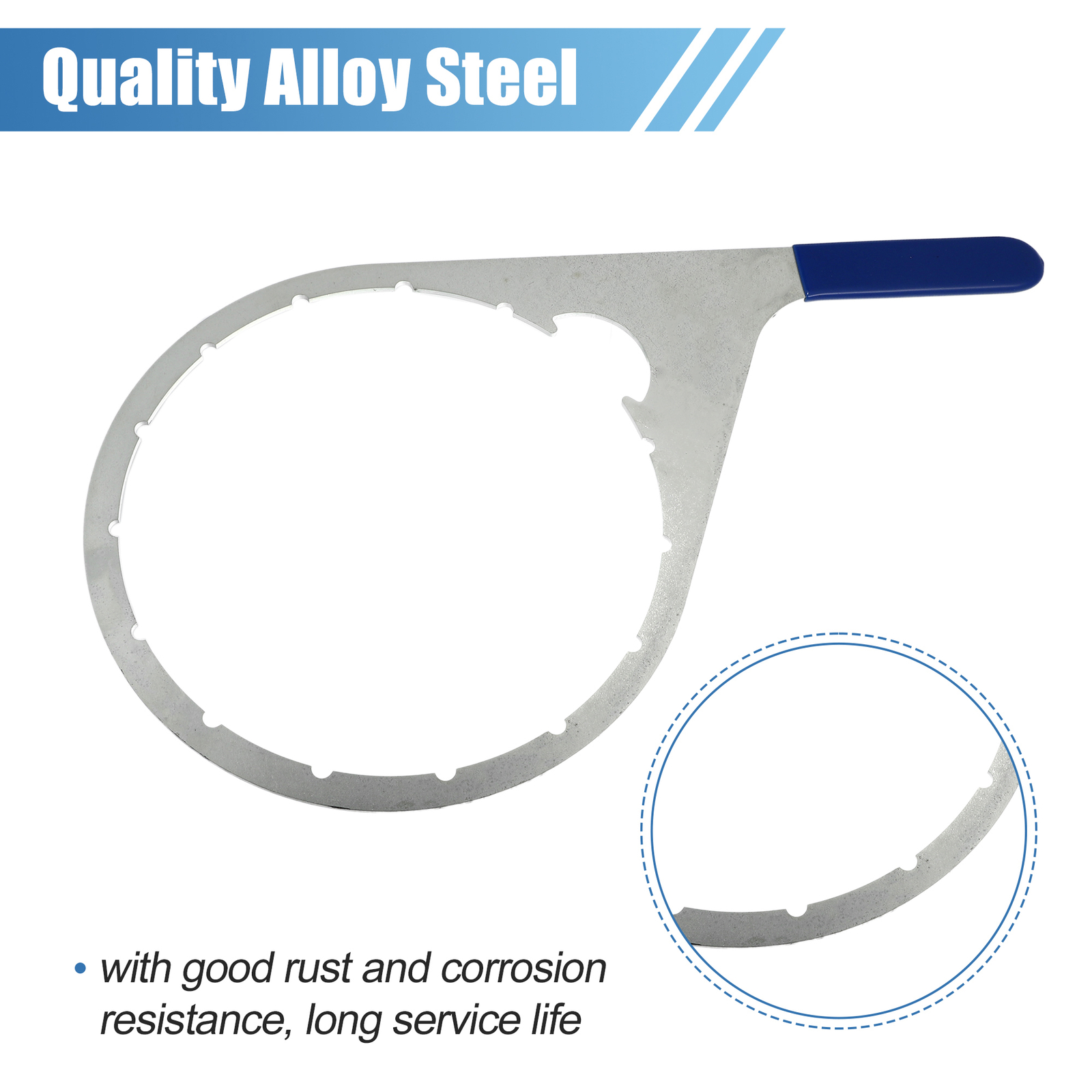 Pack of 1 for Fuel Pro 482 483 485 487 488 8″Fuel Filter Collar Vent Cap Wrench