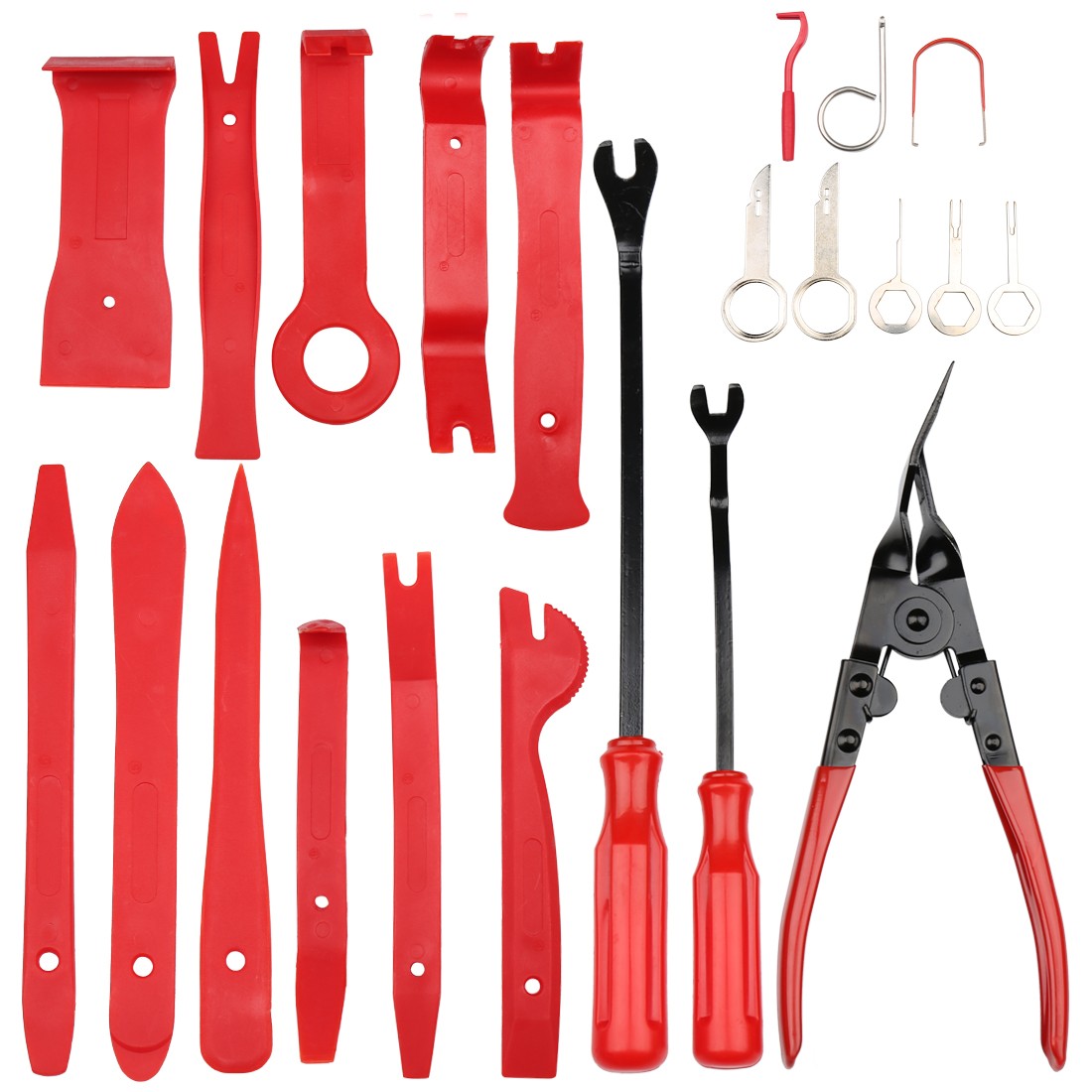 22in1 Trim Removal Tool Set Car Door Panel Fastener Auto Dashboard Hand Repair