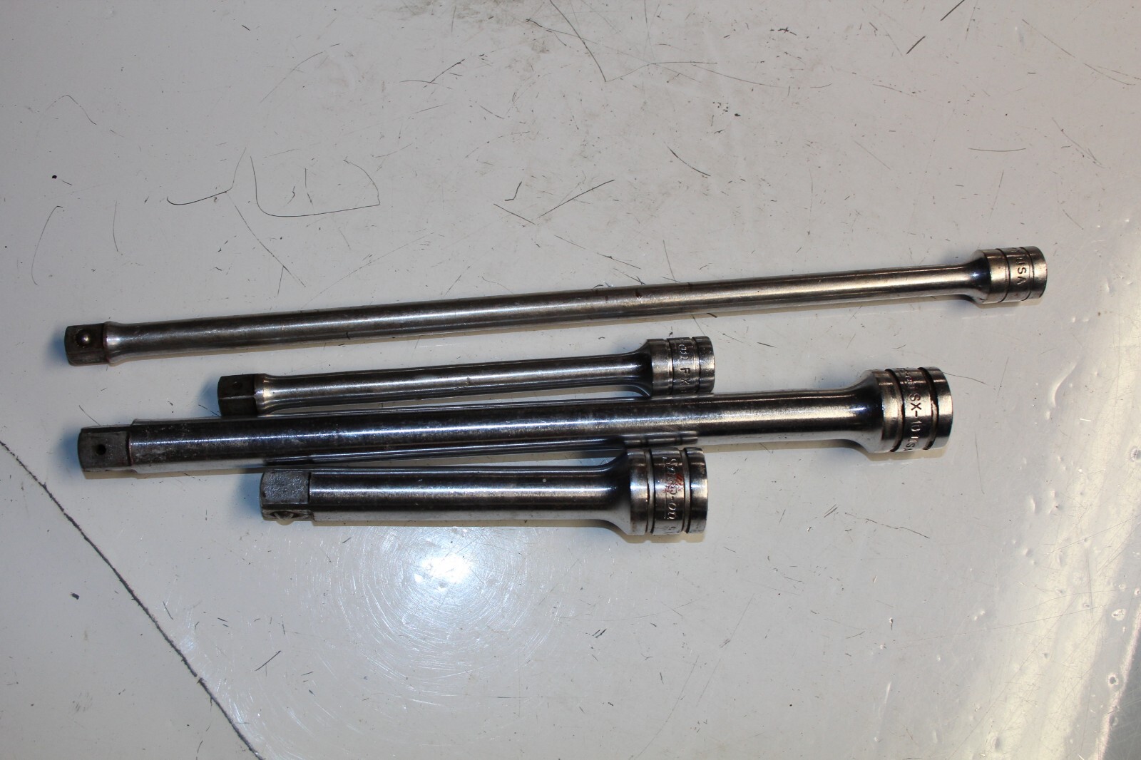 SNAP-ON TOOLS 3/8″ & 1/2″ DRIVE 5″ 6″ 10″ 11″ EXTENSION LOT 4pcs USA