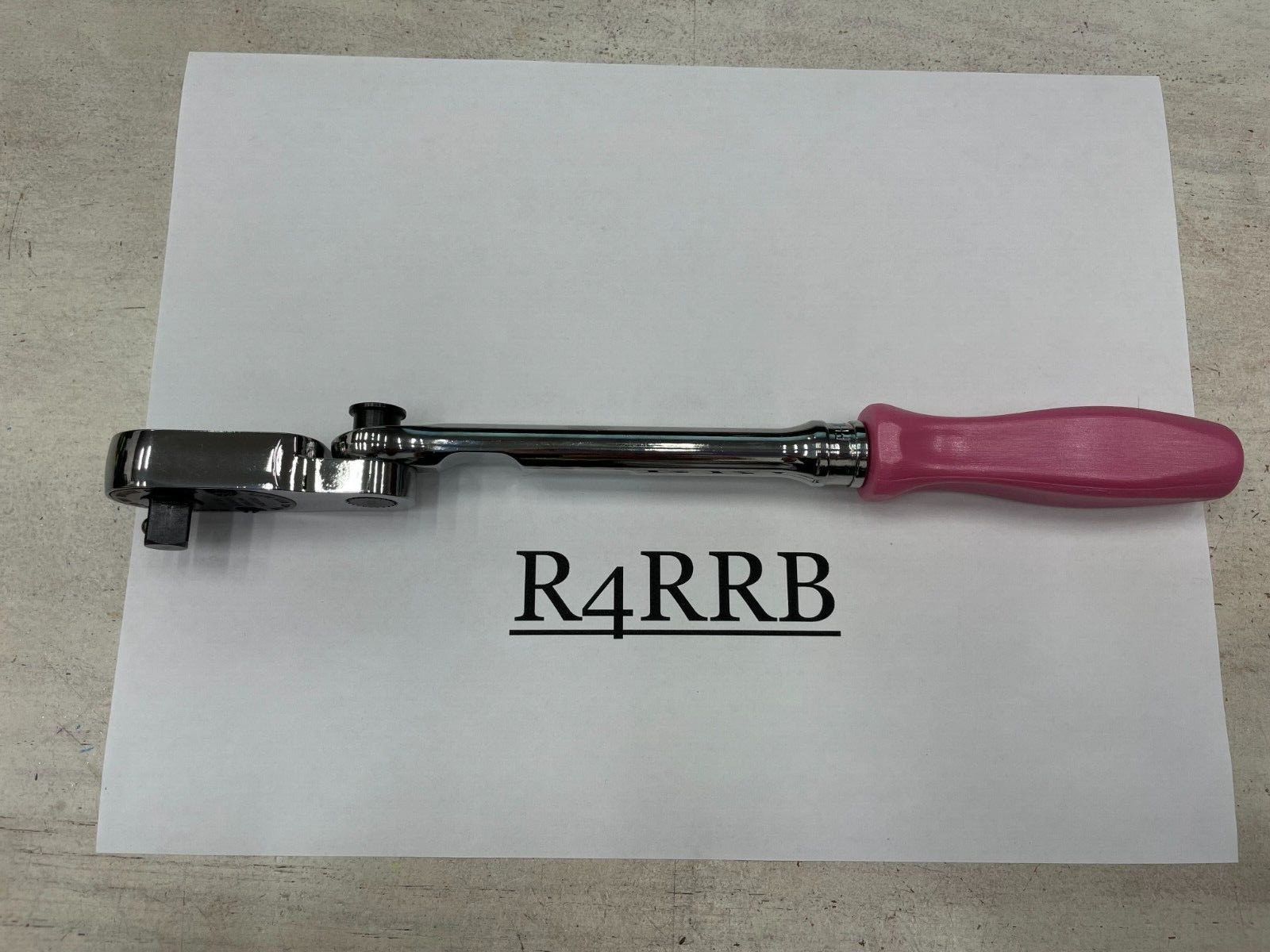 Snap-on Tools PEARL PINK 3/8″ Drive Hard Grip Multi-Position Ratchet FHD80MPPP