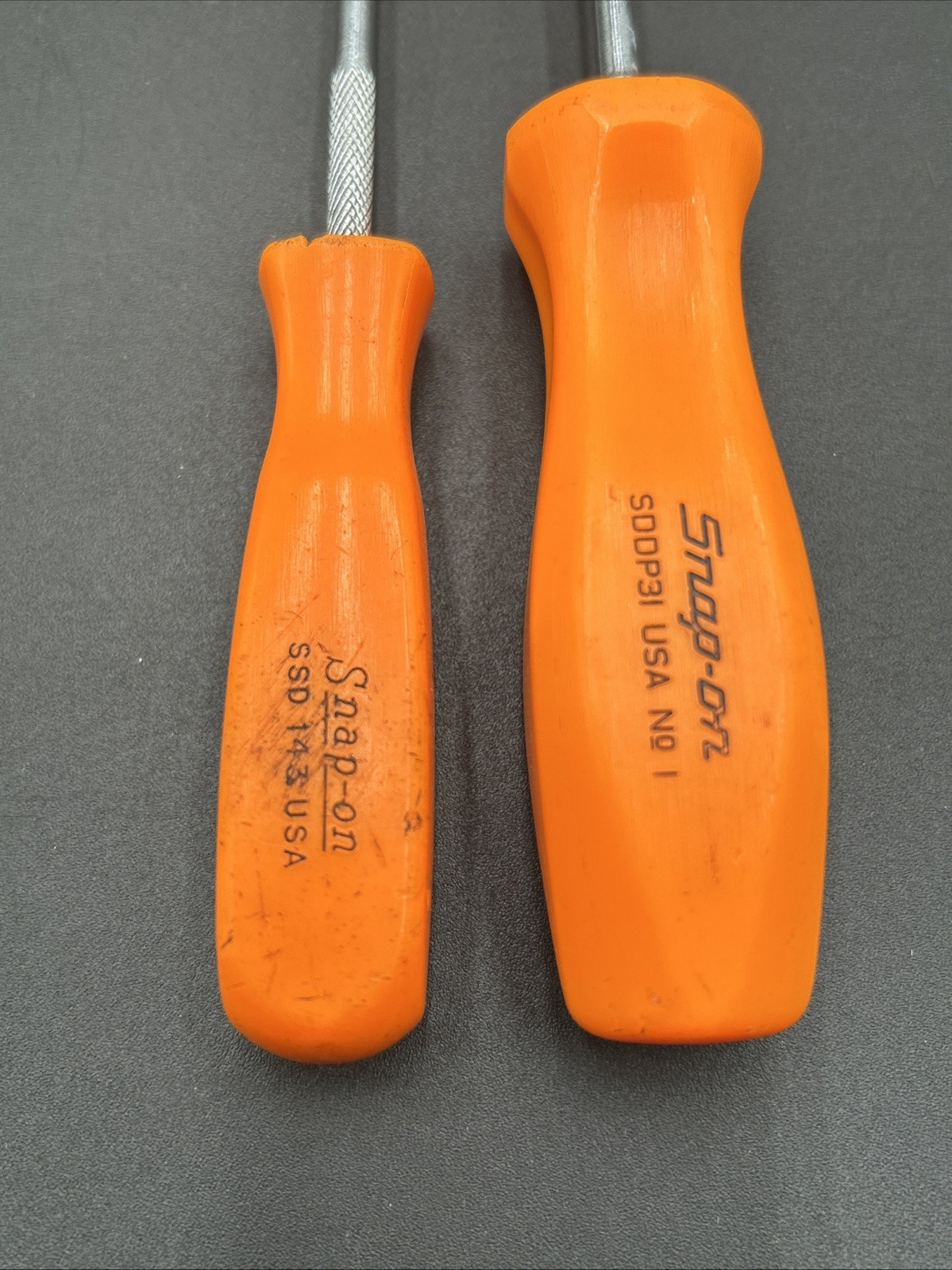Vintage Snap On Orange Handle Screwdriver SSD143 SDDP31