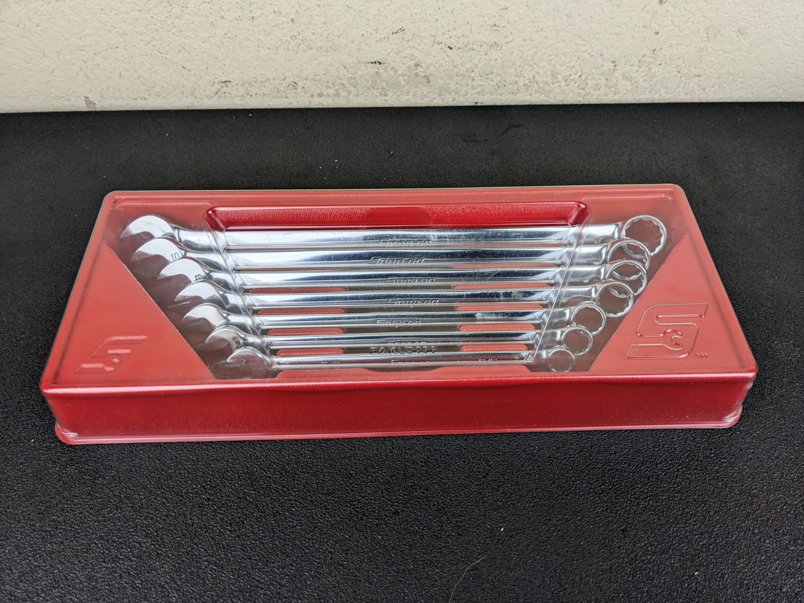 #bn430 Snap-on Tools OEXL707 Long Handle SAE Combination Wrench Set