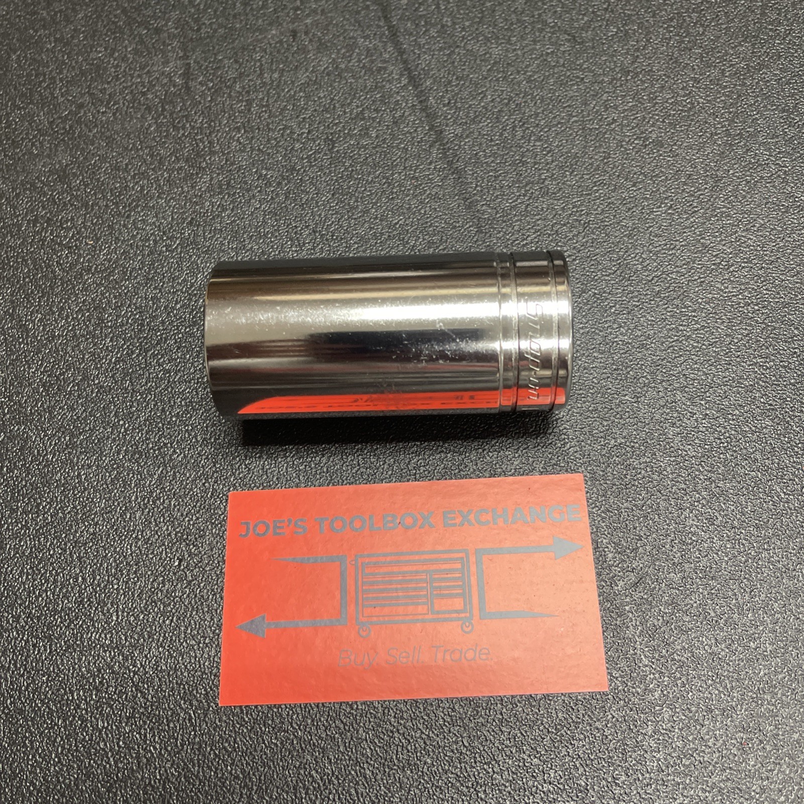 Snap-on Tools USA NEW 1/2″ Drive 1-3/16″ SAE Deep 6 Point Chrome Socket TS381