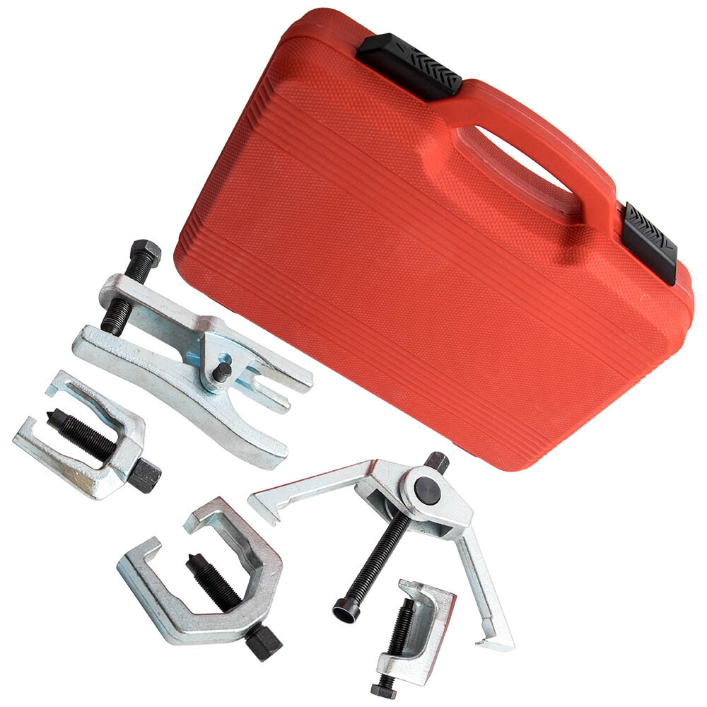 6pcs Car Front End Service Tool Tie Rod Puller Ball Joint Splitter Separator Set