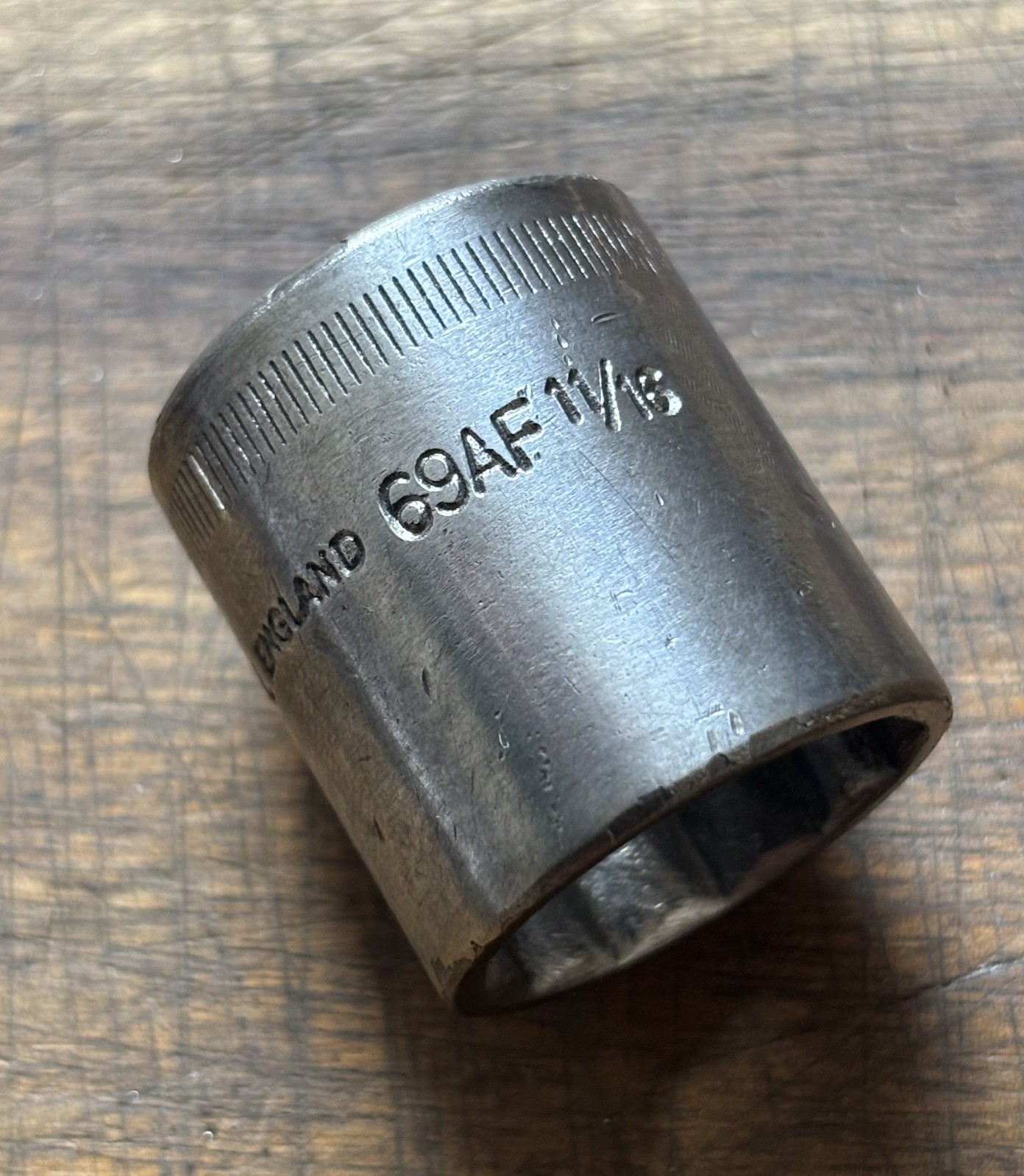 BRITOOL AB687 – 11/16” AF – 3/8” Drive Shallow Socket – 12pt .