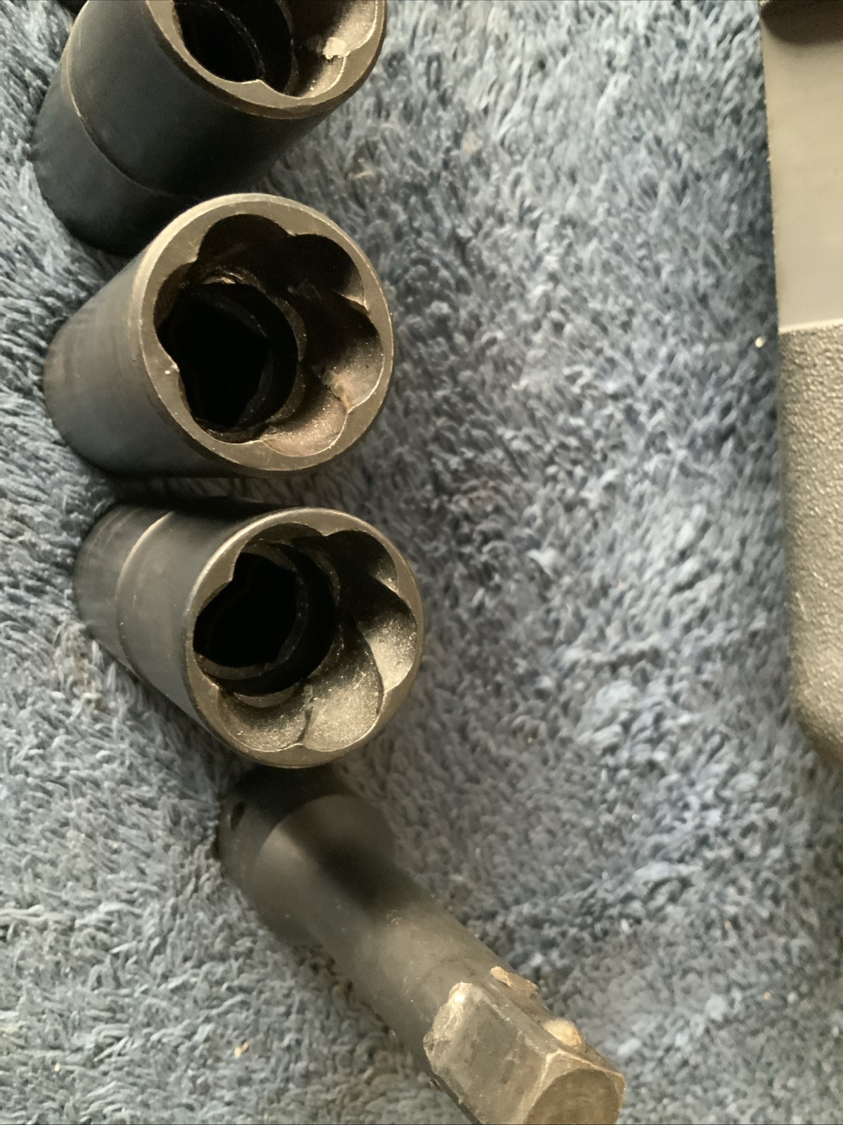 Blue Point Wheel Flip Socket Set…has Wear…..see Pics……complete Set