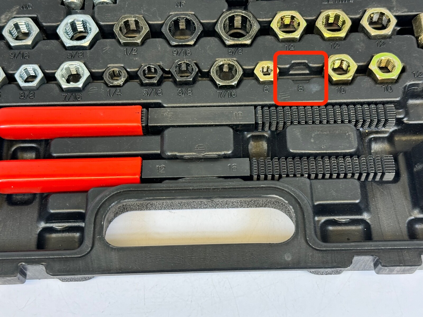 EverTough 67080 Thread Restoring File, Tap, and Die Kit / For Restoring Threads