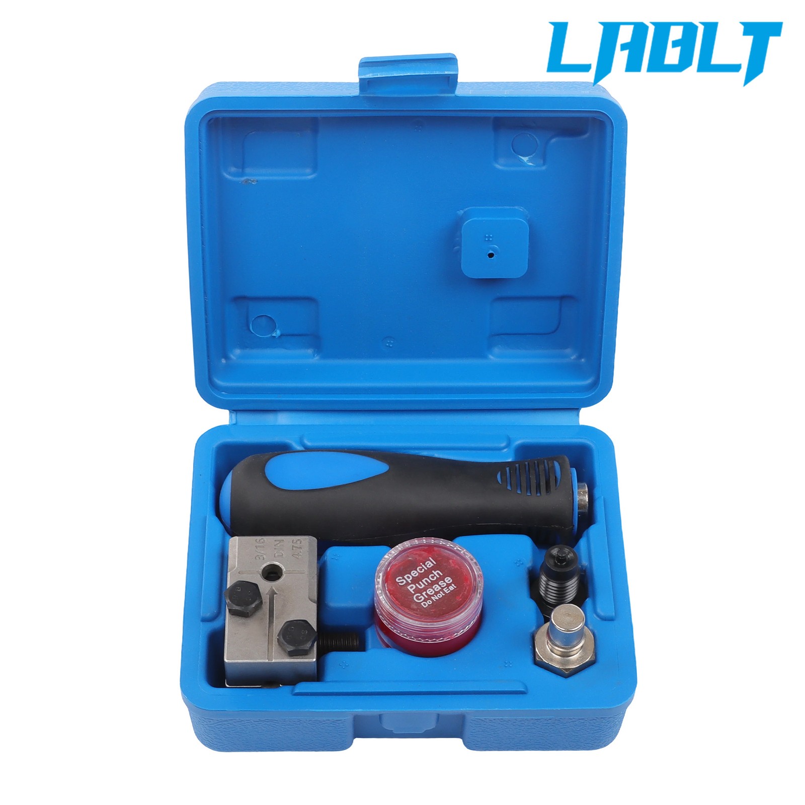 3/16″ Car Brake Line Single Flaring Kit 45° Handheld Pipe Flares Tool w/ Storage
