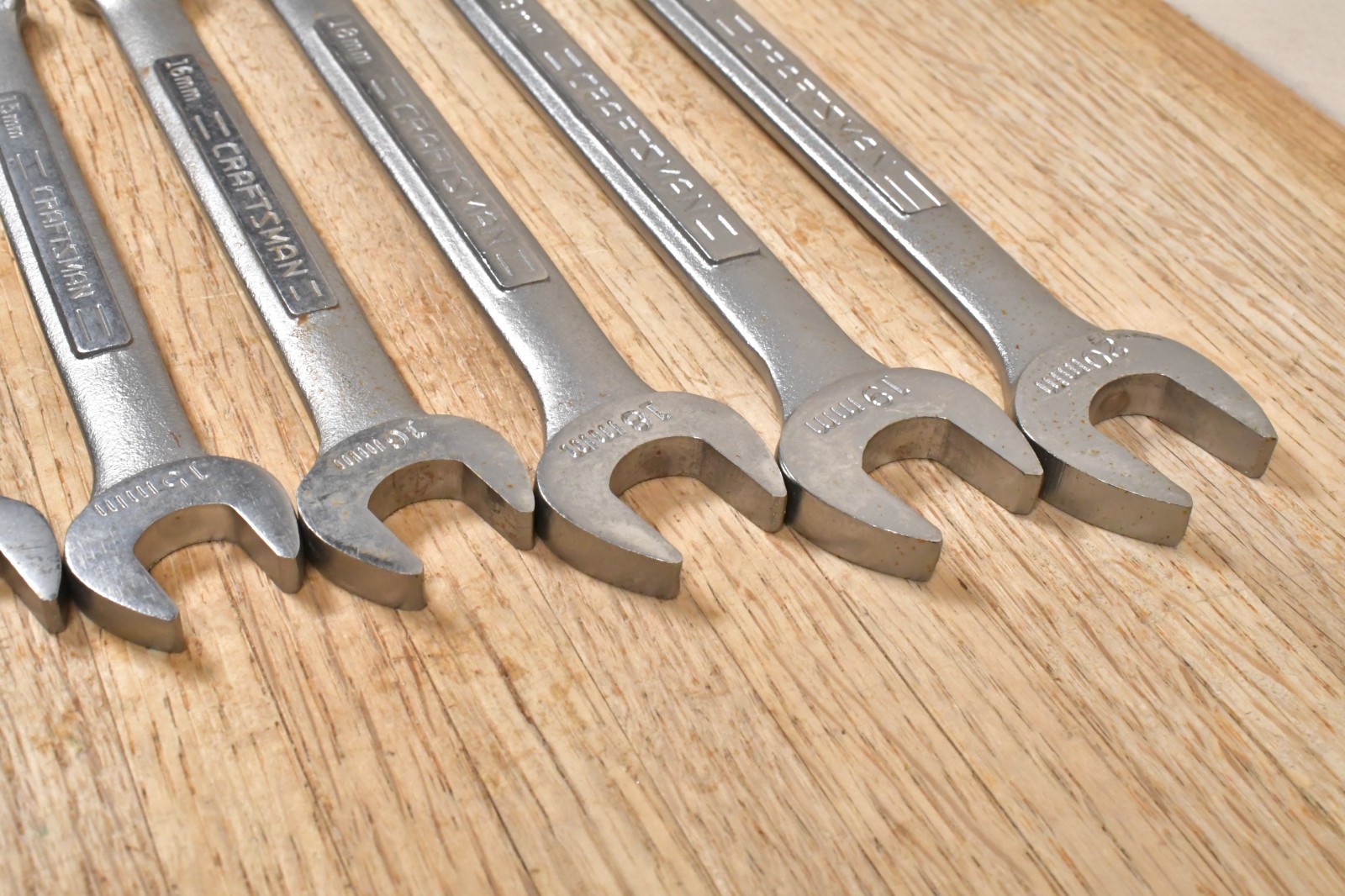 11pcs CRAFTSMAN Metric Combination Wrench Set Near Complete 20mm-6mm 12-Point