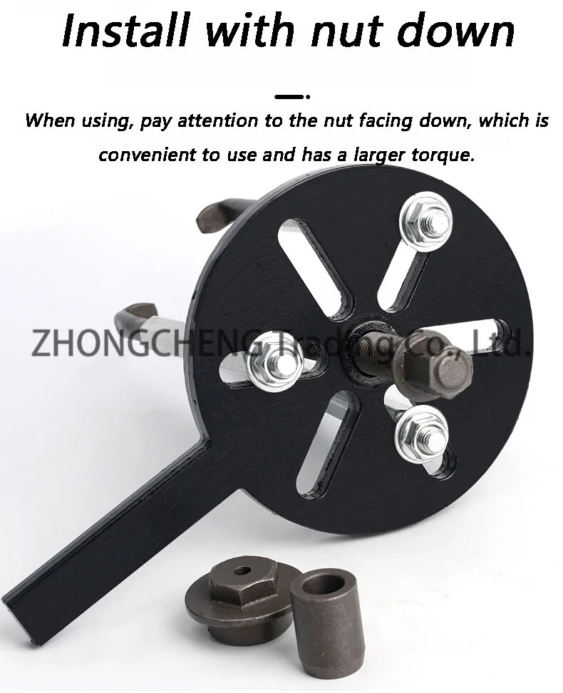 Three-jaw Rama Inner Hole Bearing Extractor Removal Tool Universal Puller
