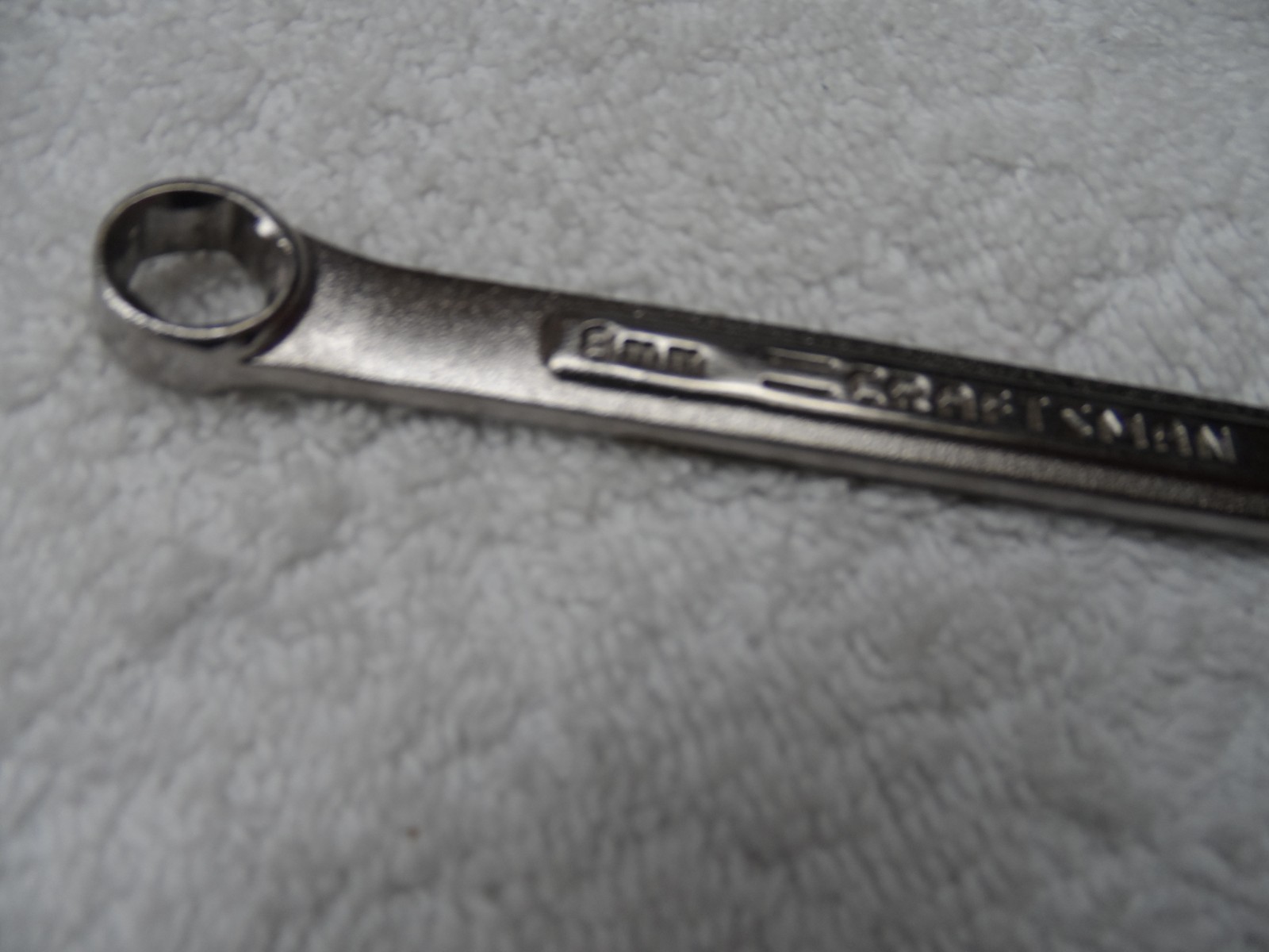 Craftsman Metric Satin Combination Wrench, 6pt, USA NOS, 8mm – PN 42865 (pics)