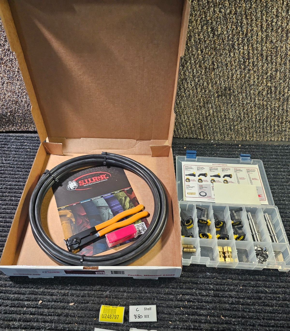 S.U.R & R KP1212 Diesel 1/2″ & 12Mm Fuel Line with with Quick-Connect fittings