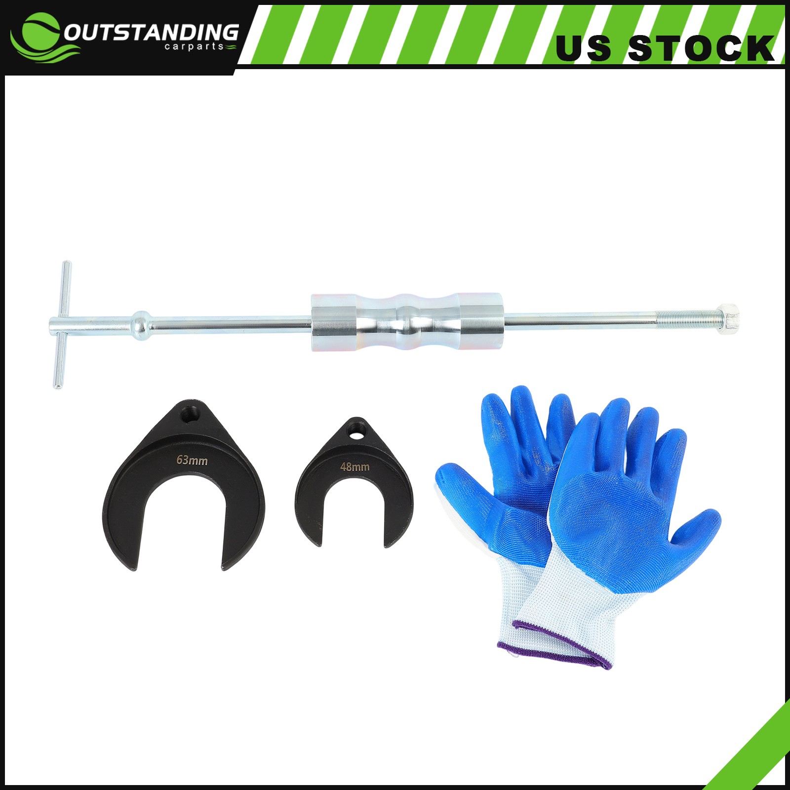 Inner CV Axle Removal Tool W/ Slide Hammer & CV Joint Puller Universal Set