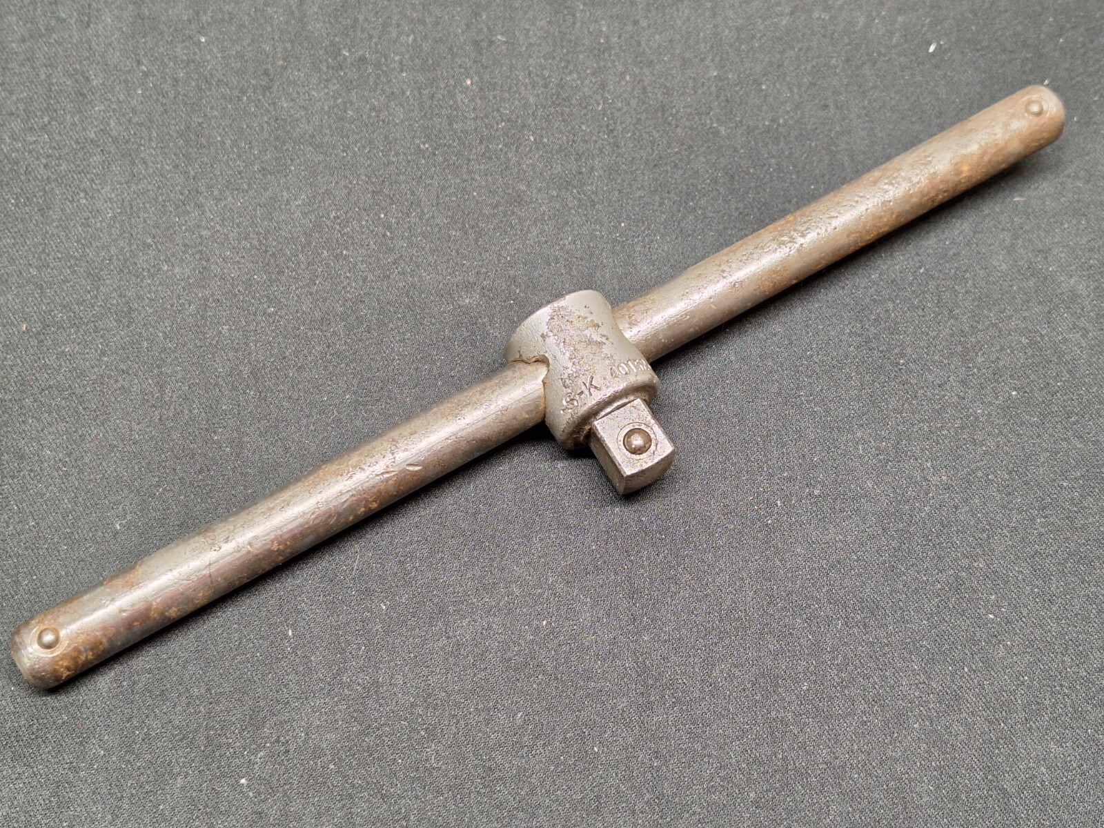 Vintage S-K 40152 SLIDING T HANDLE BREAKER BAR 1/2″ DRIVE 10″ Long