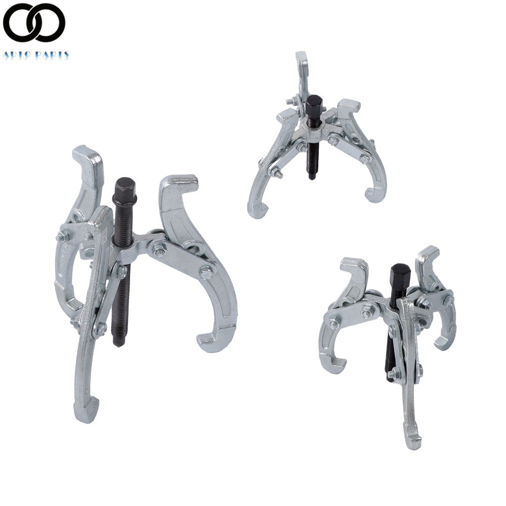 3-Jaw Gear Puller Set 3” 4” 6” Removal Tool Kit Slide Gears Pulley & Flywheel