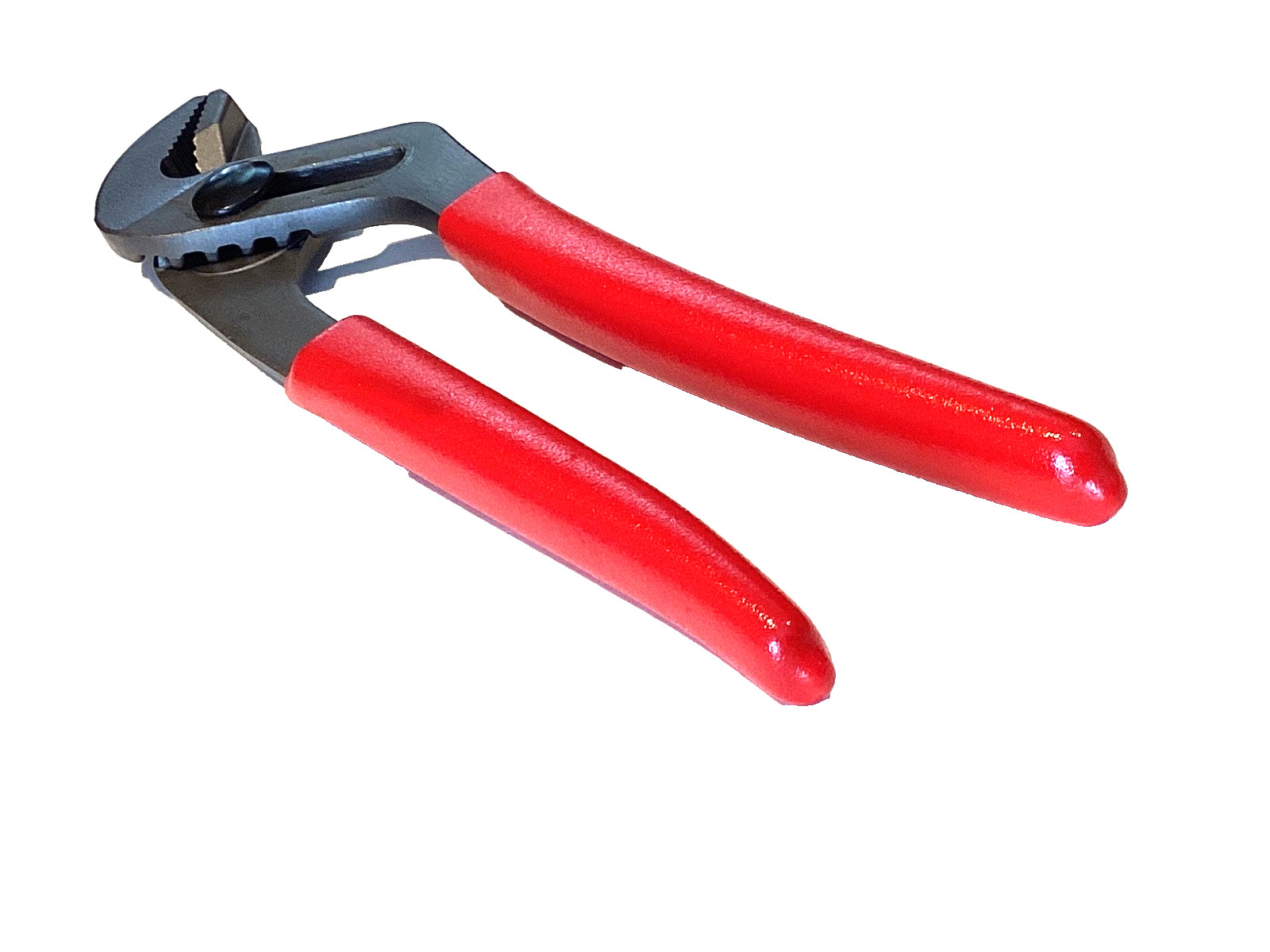 Snap on NEW 9″ RED Soft Grip Adjustable Joint Interlocking Channel Pliers 91ACP