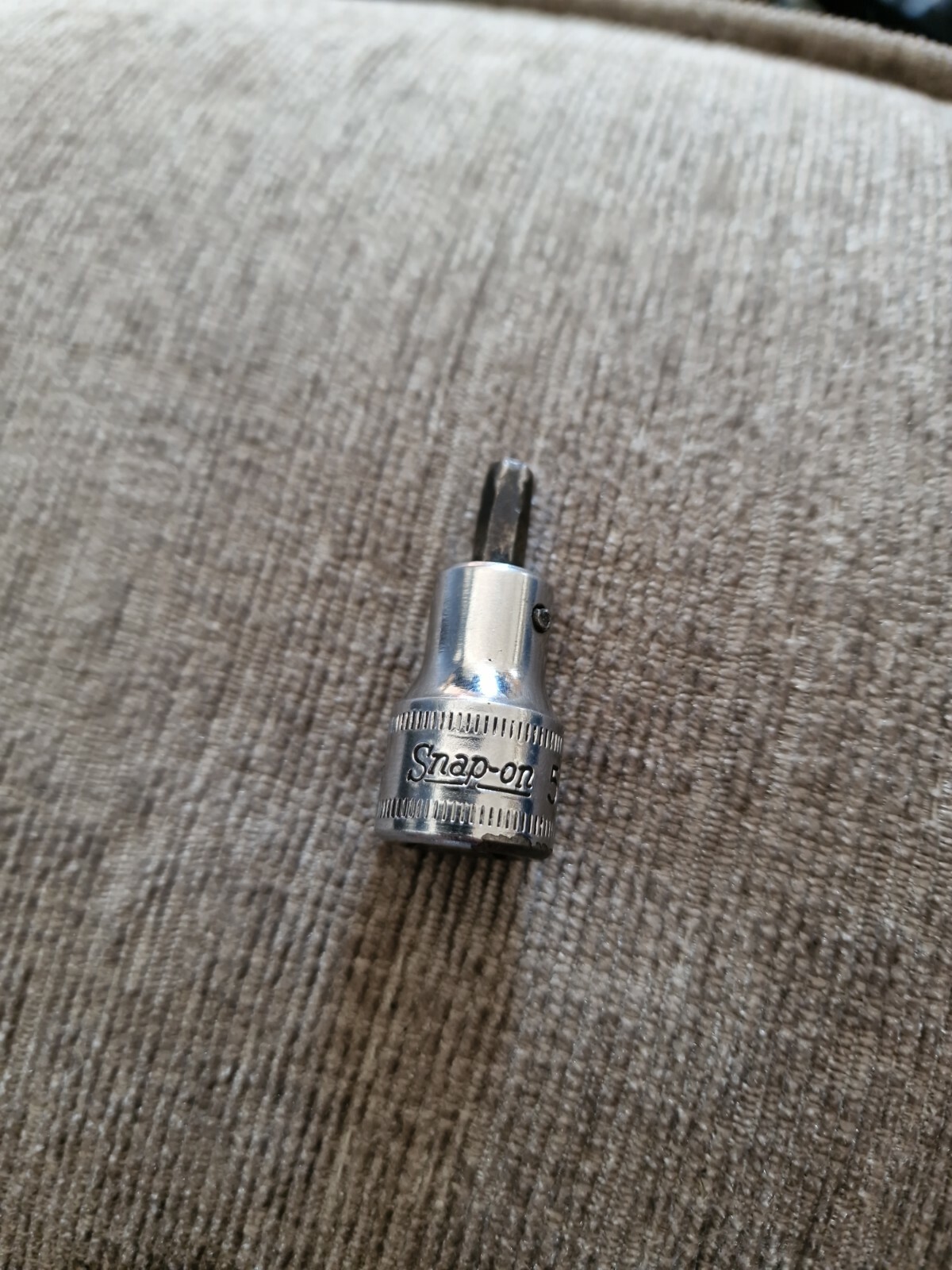 Snap-On Tools FAM5A 3/8″in. Drive 5mm Metric Hex Bit Chrome Socket Driver