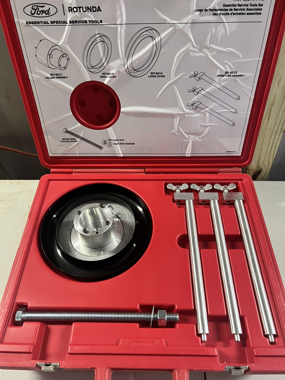 Ford Rotunda OTC 307-821 Remover Installer Set HF35 HF45 TKIT-2021W1-FL