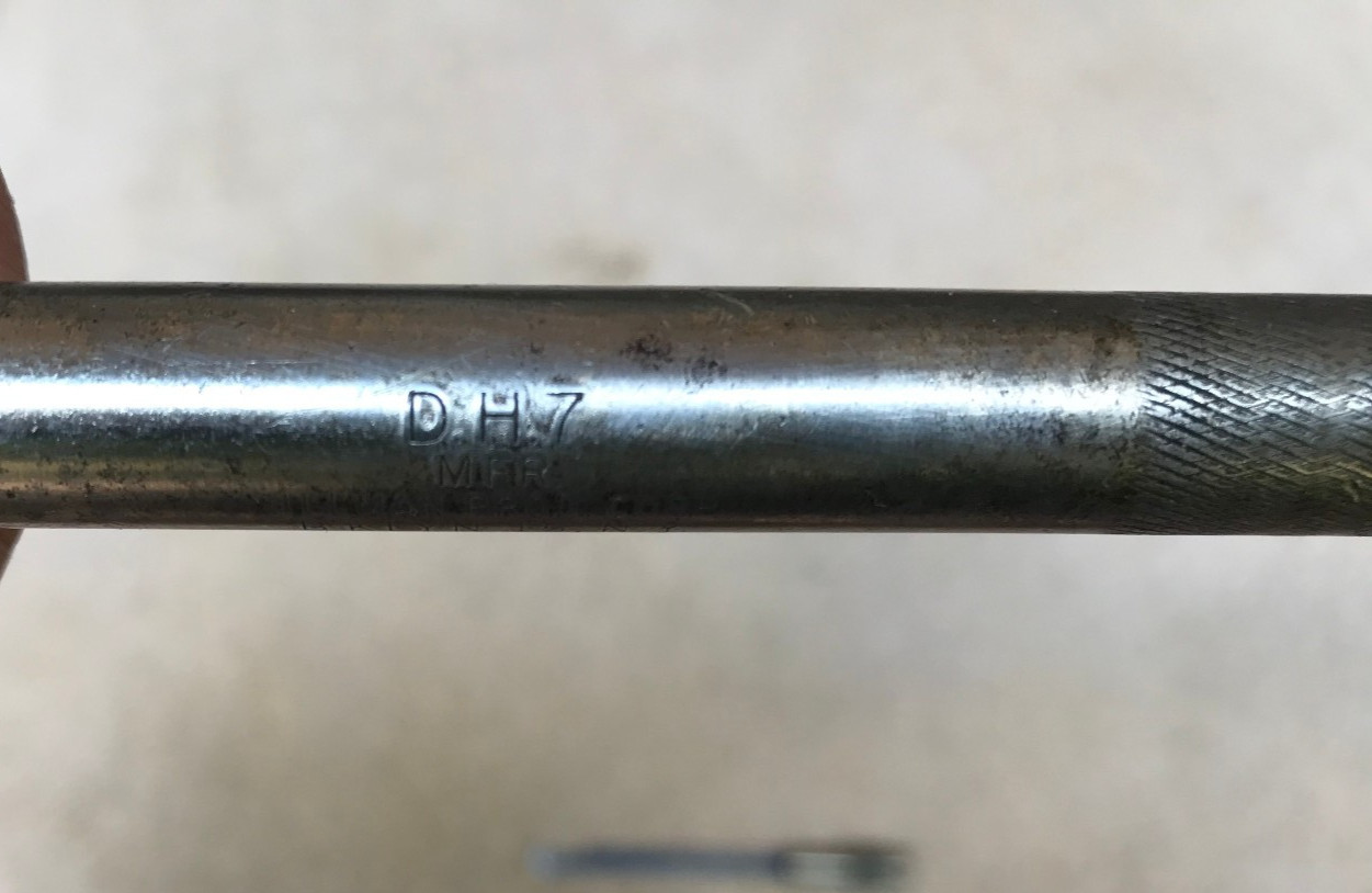 RARE D.H. 7 ULLMAN DOOR HANDLE REMOVER TOOL (PRE SNAP-ON DHT-7) SPECIALITY TOOL