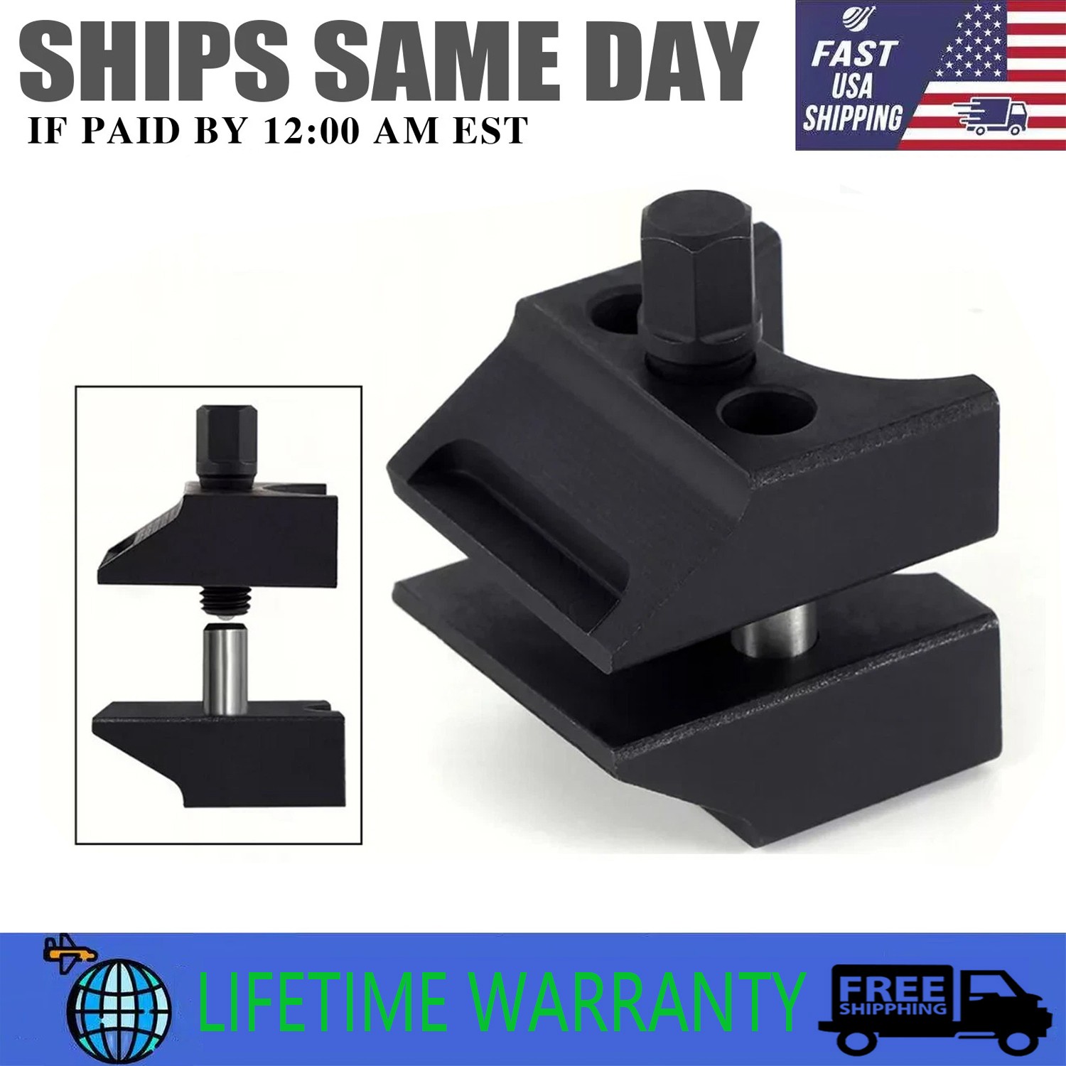 For Car Universal New Suspension Strut Spreader Tool Split Hub Knuckle Separator