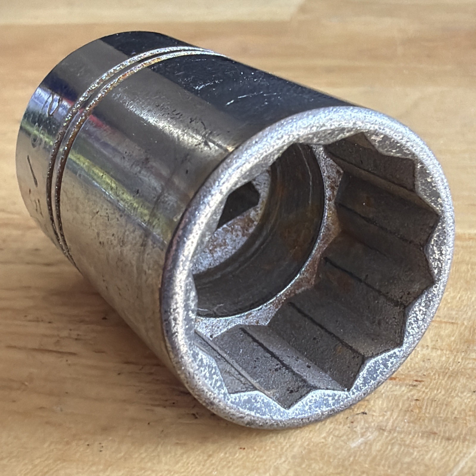 Williams Tools 25/32″ Shallow Socket 1/2″ Drive 12 Point ST-1225 Made in USA