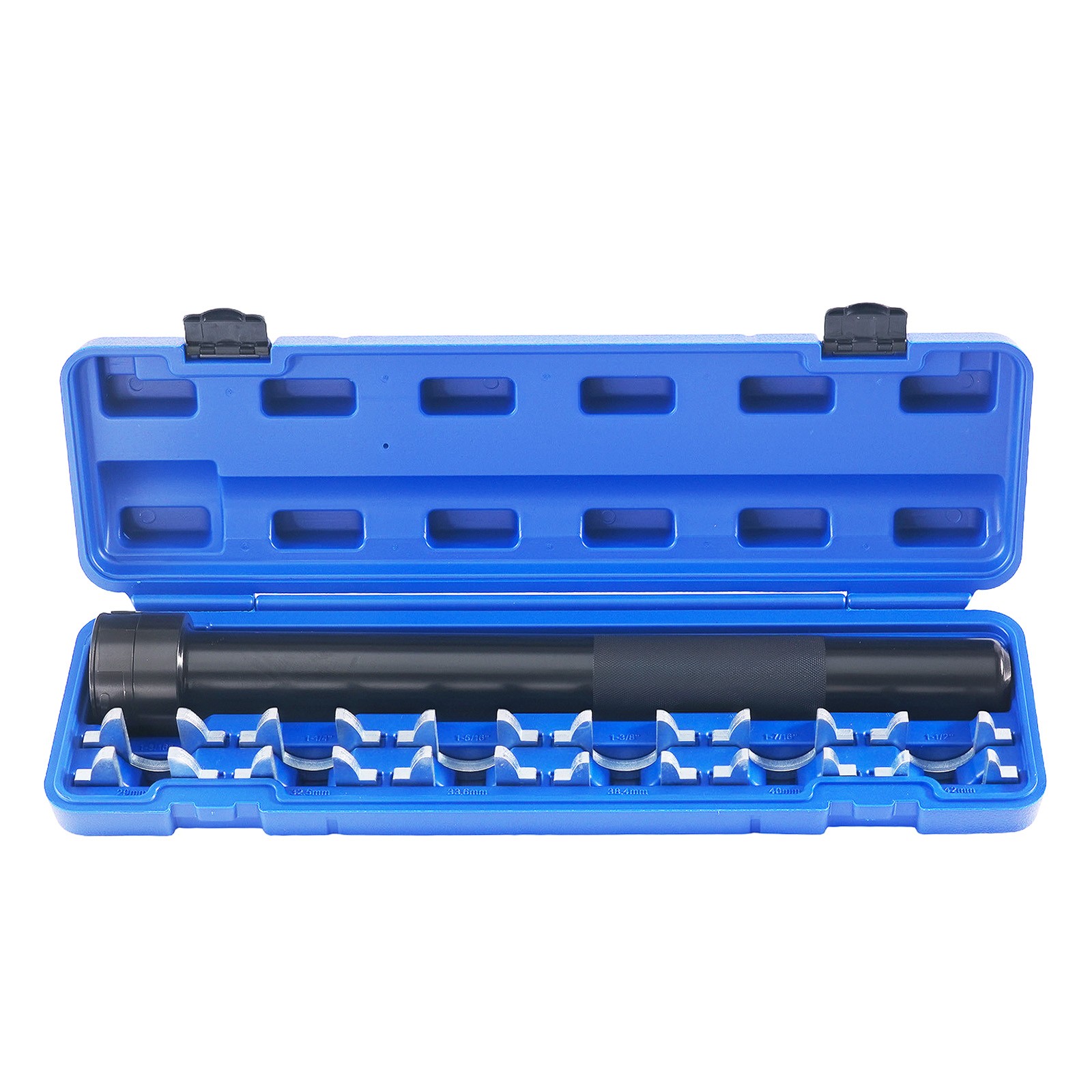 13pc Inner Tie Rod Removal Installation Tool Kit w/12 SAE Metric Adaptors