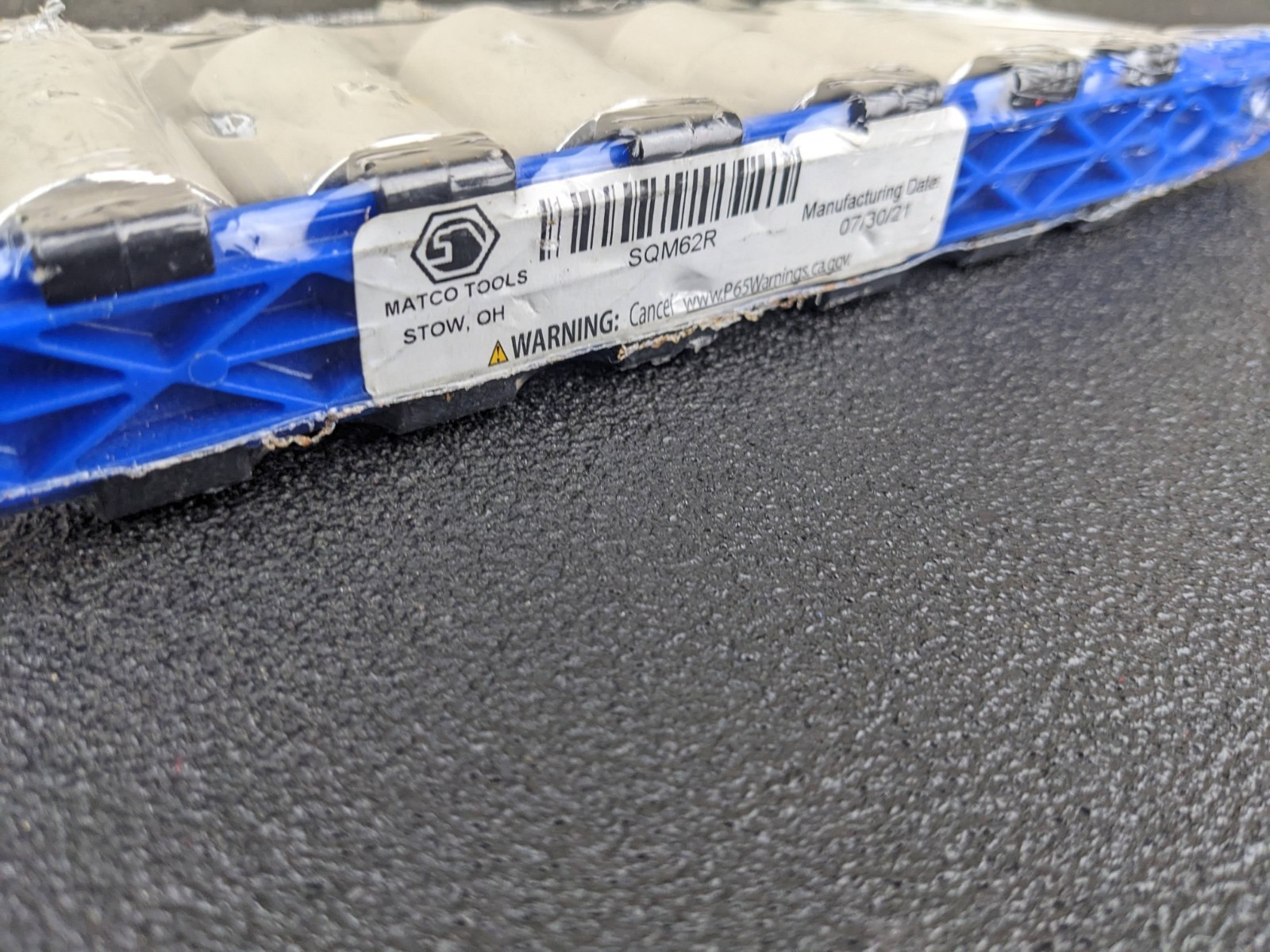#bp106 Matco NEW USA SQM62R Metric Triple Square Socket Set 3/8” 1/2” Drive