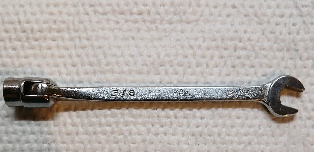 Mac 6Pc Combination Flex Head Socket End Wrench Set «1/4-9/16»