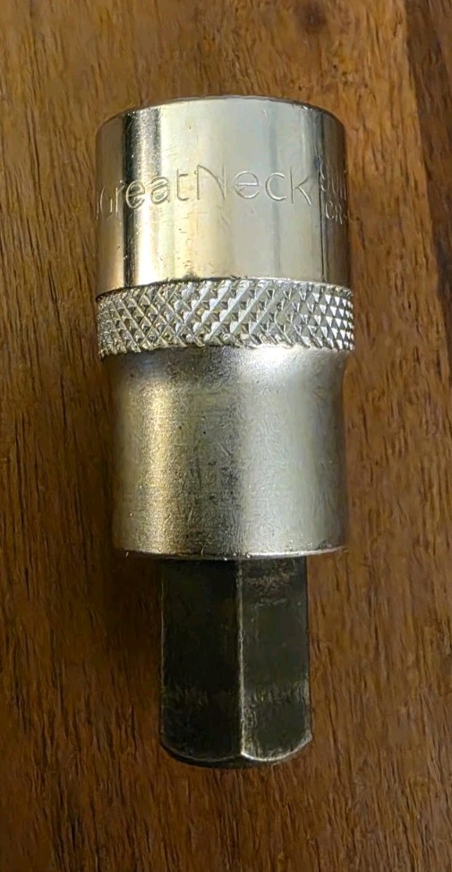 Great Neck 1/2″ Hex Bit Socket 1/2″ Drive 90H11