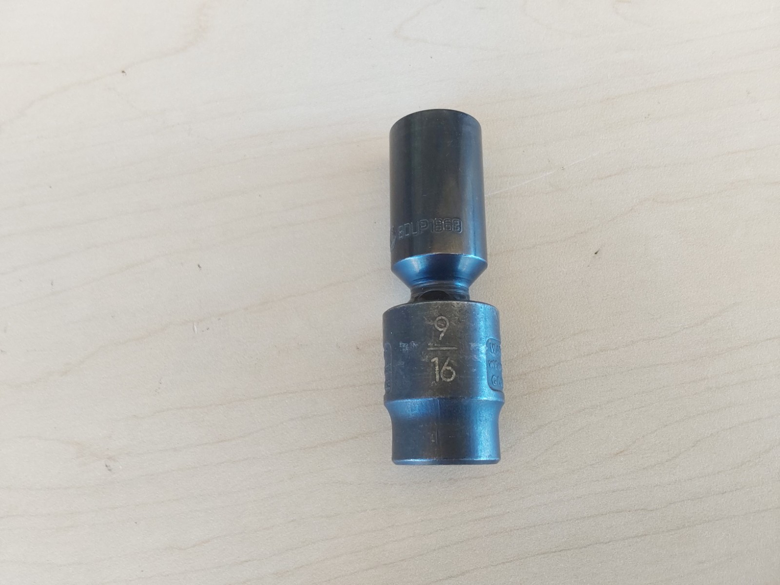 Matco USA 9/16″ Pinless Deep Swivel Universal Impact Socket 3/8″ Dr 6Pt BDUP186B
