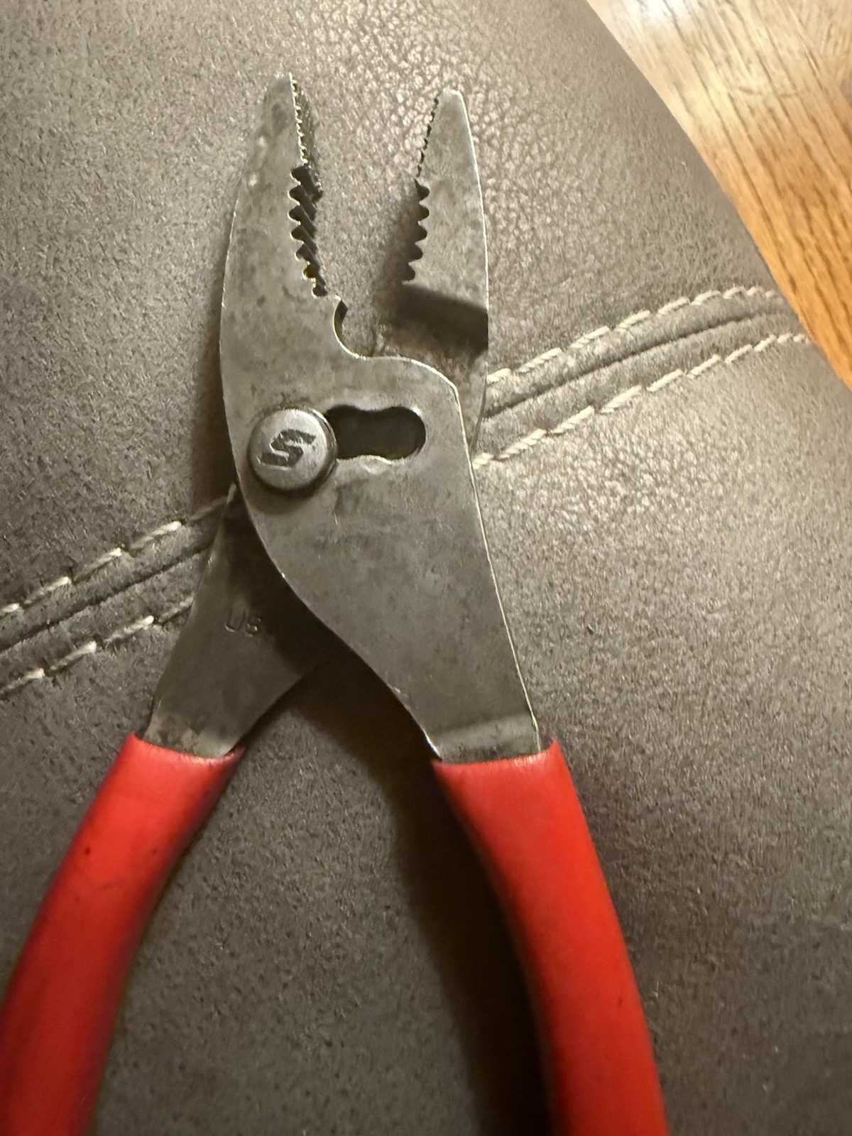 Snap-On Pliers RED 47CF Talon Grip Pliers