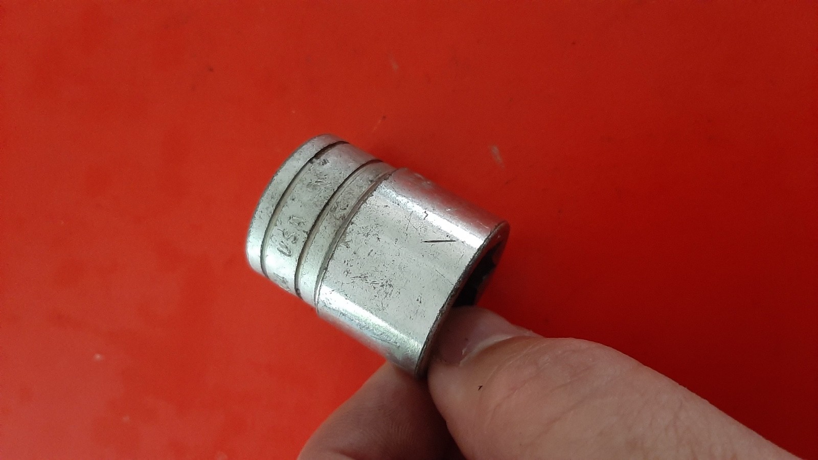 Snap On SW424 3/4″SAE 1/2″Drive 8pt Point Double Square Socket USA Owner Mark