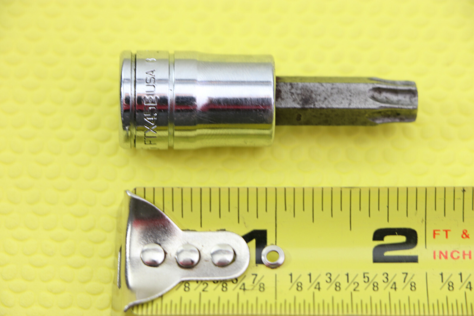 Snap-On 3/8″ Drive TORX® T45 Standard Bit Socket Driver FTX45E USA