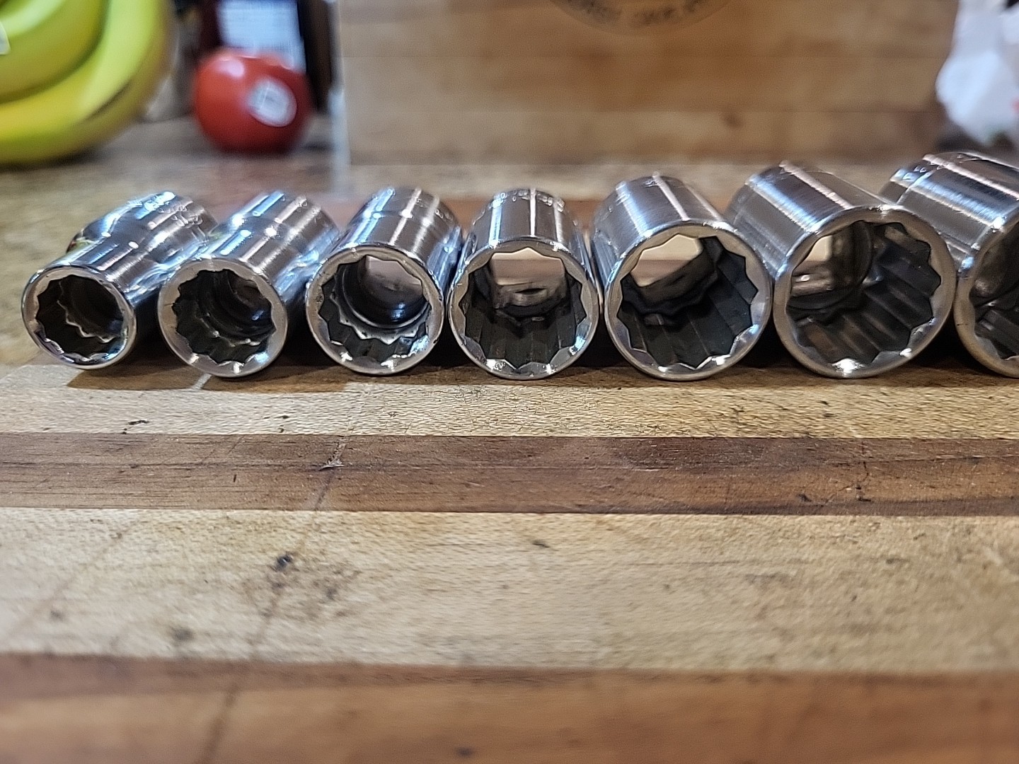 Craftsman 13 Pc. SAE Shallow Socket Set 1/2″ Dr. 12 Pt. 7/16″ to 1-1/4″ 🇺🇸