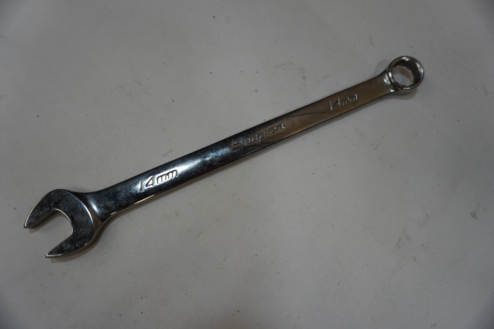 Snap On Tools OEXM140B 14mm Metric 12 Point Flank Drive Combination Wrench