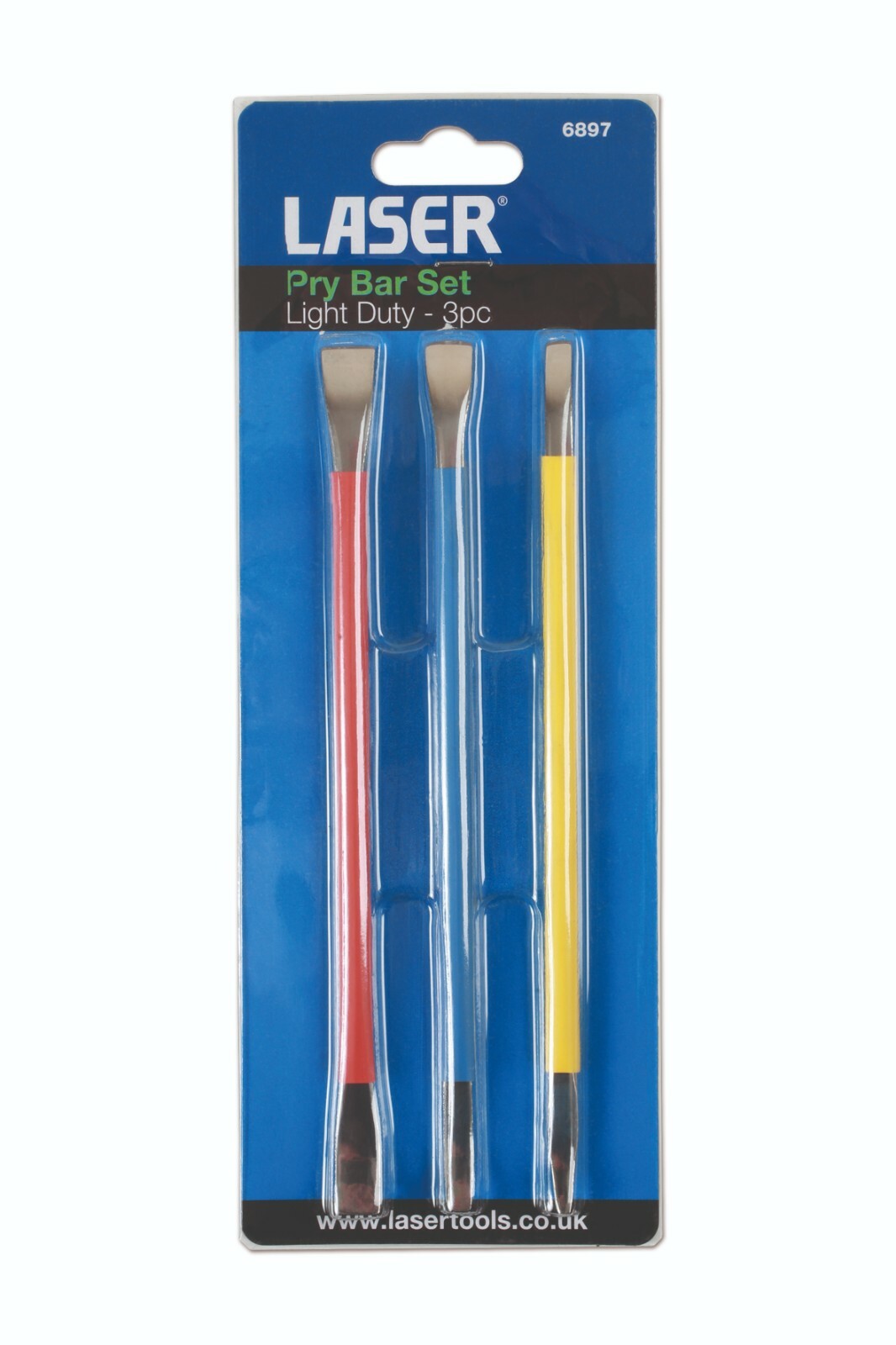 Laser 6897 3 Piece Light Duty Pry Bar Set