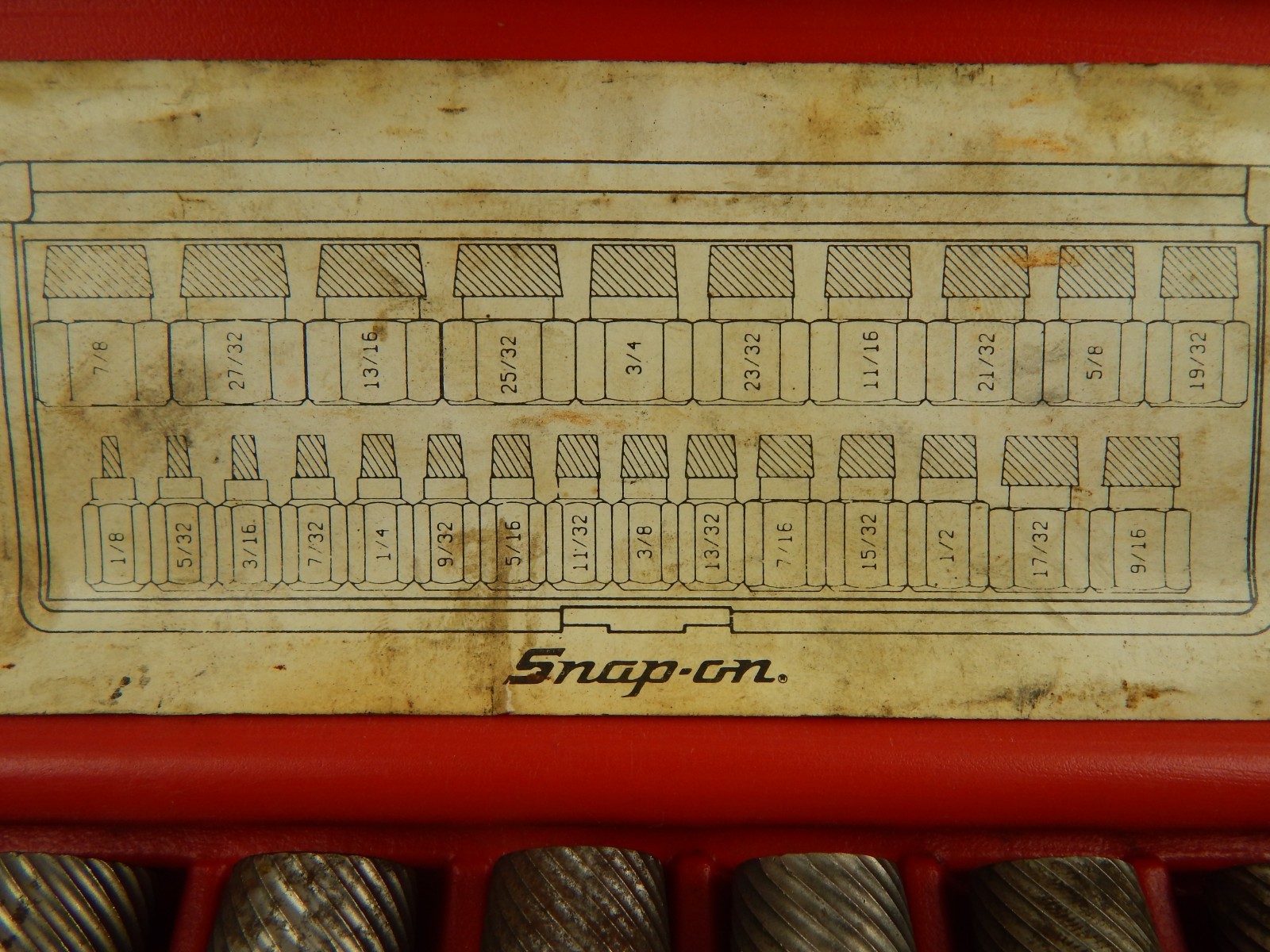 Snap-on REX25A 16 of 25-Piece Set Screw Extractors – Missing Most Small Sizes