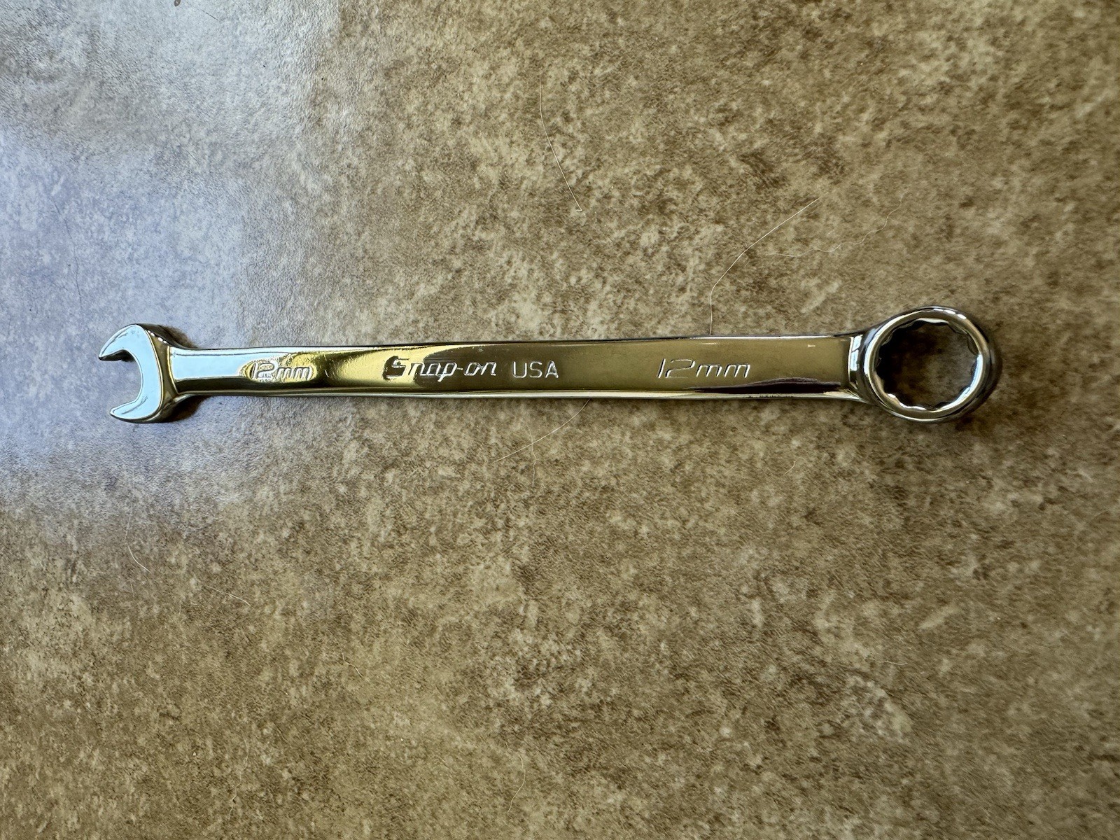 🔴 NEW Snap-On SOEXM12 – 12 mm Metric Flank Drive PLUS Combination Wrench USA