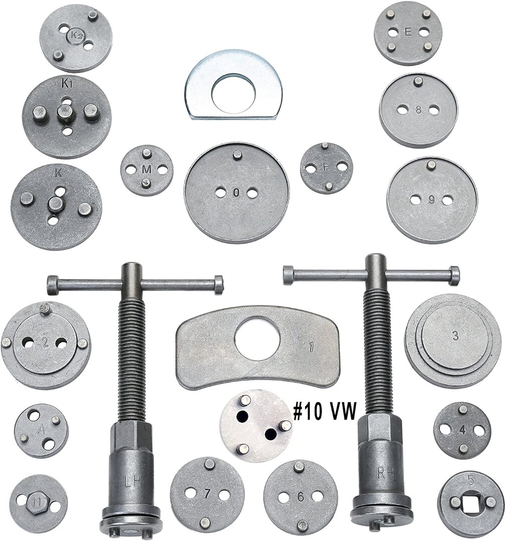 24PCS Universal Kit de Herramienta Para Frenos Piston de Frenos Auto Carro