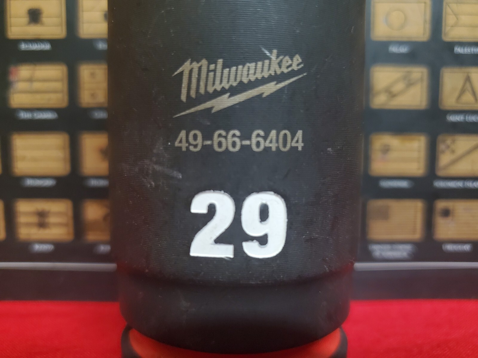 Milwaukee 49-66-6404 SHOCKWAVE Impact Duty 3/4 Drive 29MM Deep 6 Point Socket