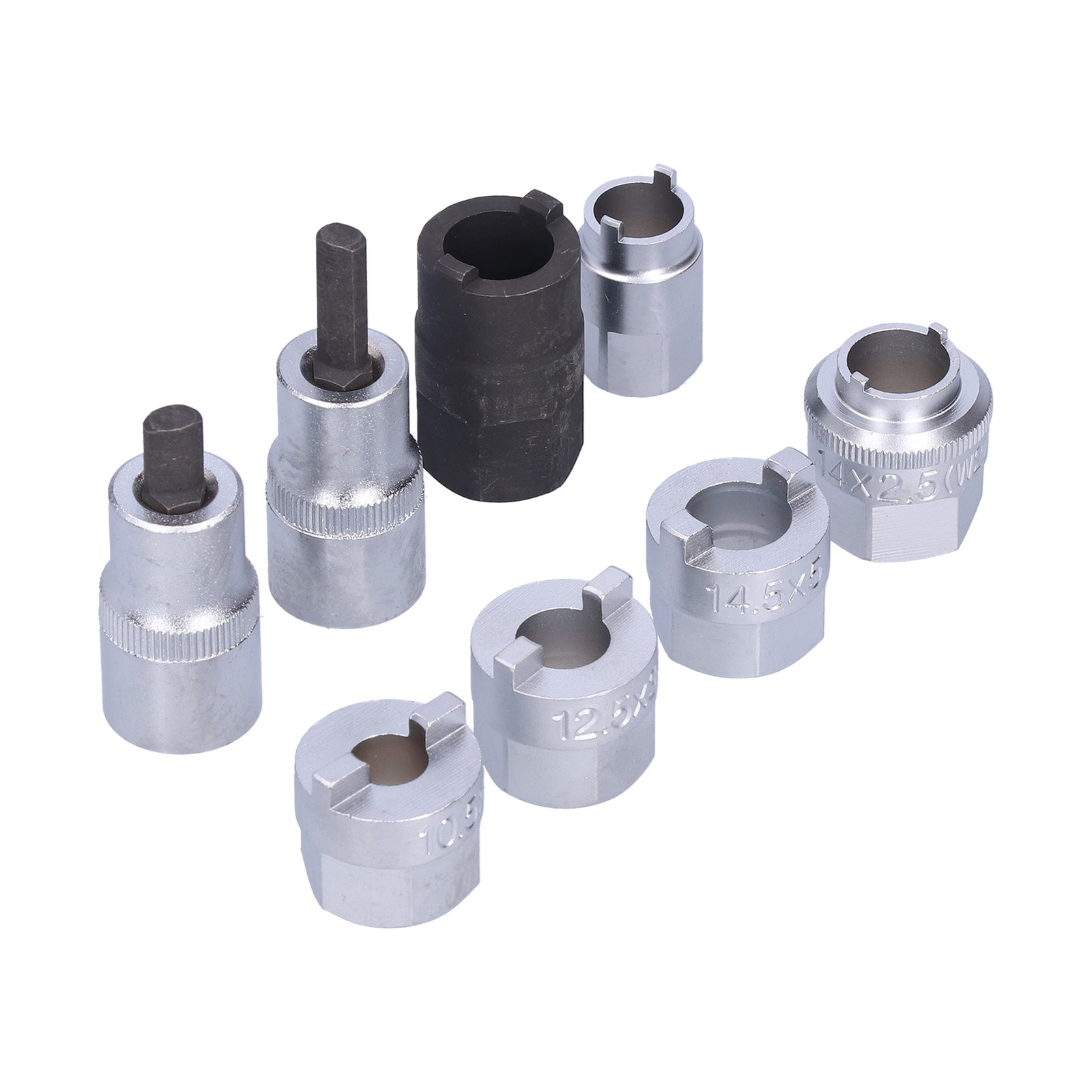 Car 8PCS Strut Nut Socket Steel Alloy Key Automobile Repairing Kits For Motorcar