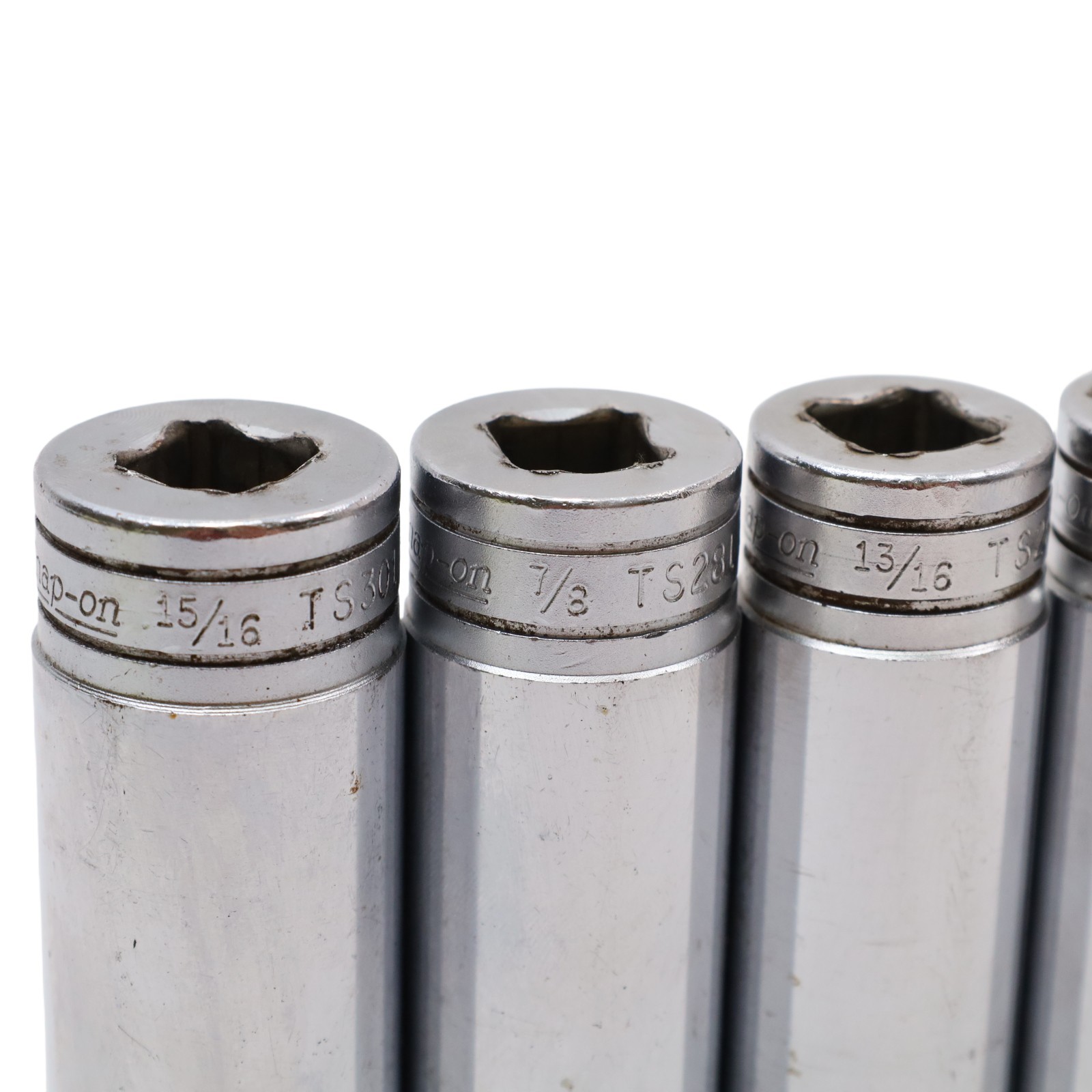 Snap-On Tools 313TSYA 7-Piece 1/2″ SAE Deep Socket Set