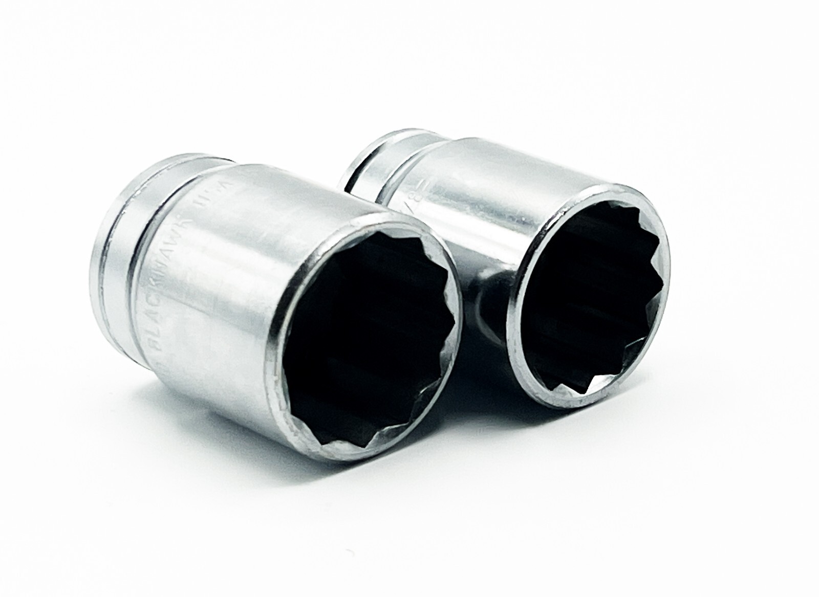 Blackhawk Tools 1/2″ Drive 12 Point 7/8″ + 15/16″ SAE Sockets {40128 + 40130}