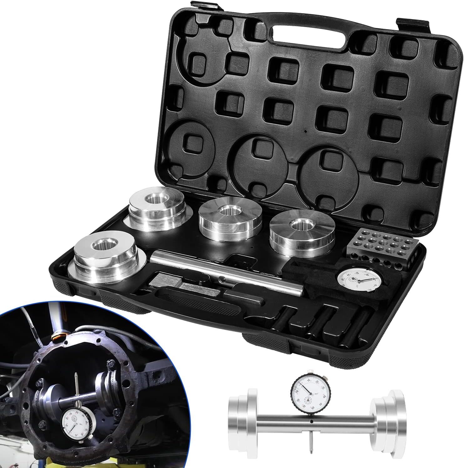 11001 Differential Pinion Depth Checker Kit Gauge Tool for Ford GM Chrysler Dana