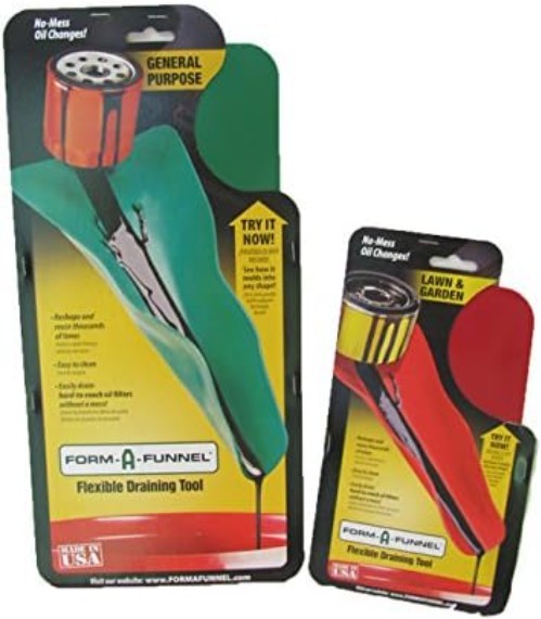 Effortless Draining: Flexible 2-Piece Tool Kit for Leakproof Fluid Management