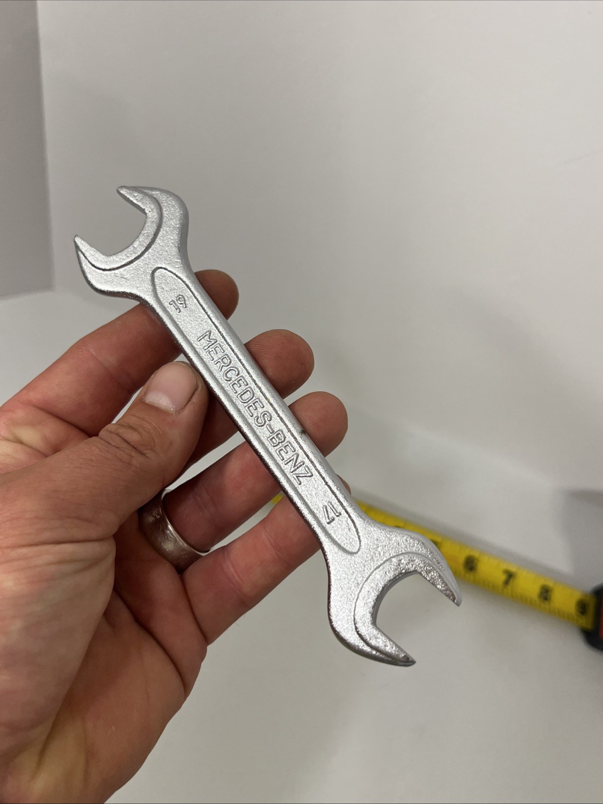 Mercedes-Benz Metric Wrench Unior Open-End 19mm to 17mm