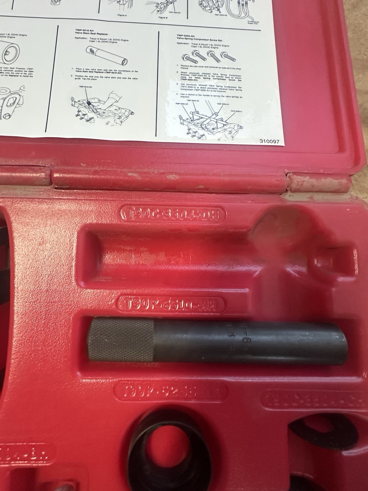 Ford Rotunda Essential Service Tool Set T90P-1000-FH/FLH/FLMH Incomplete
